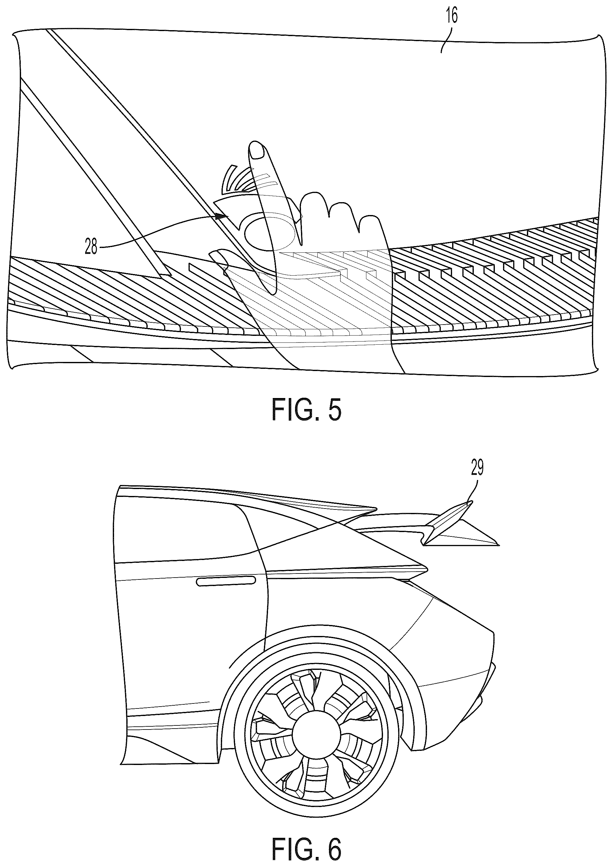 Patent US12304287 Figure 6 – Vehicular rear window assembly with system status indicator