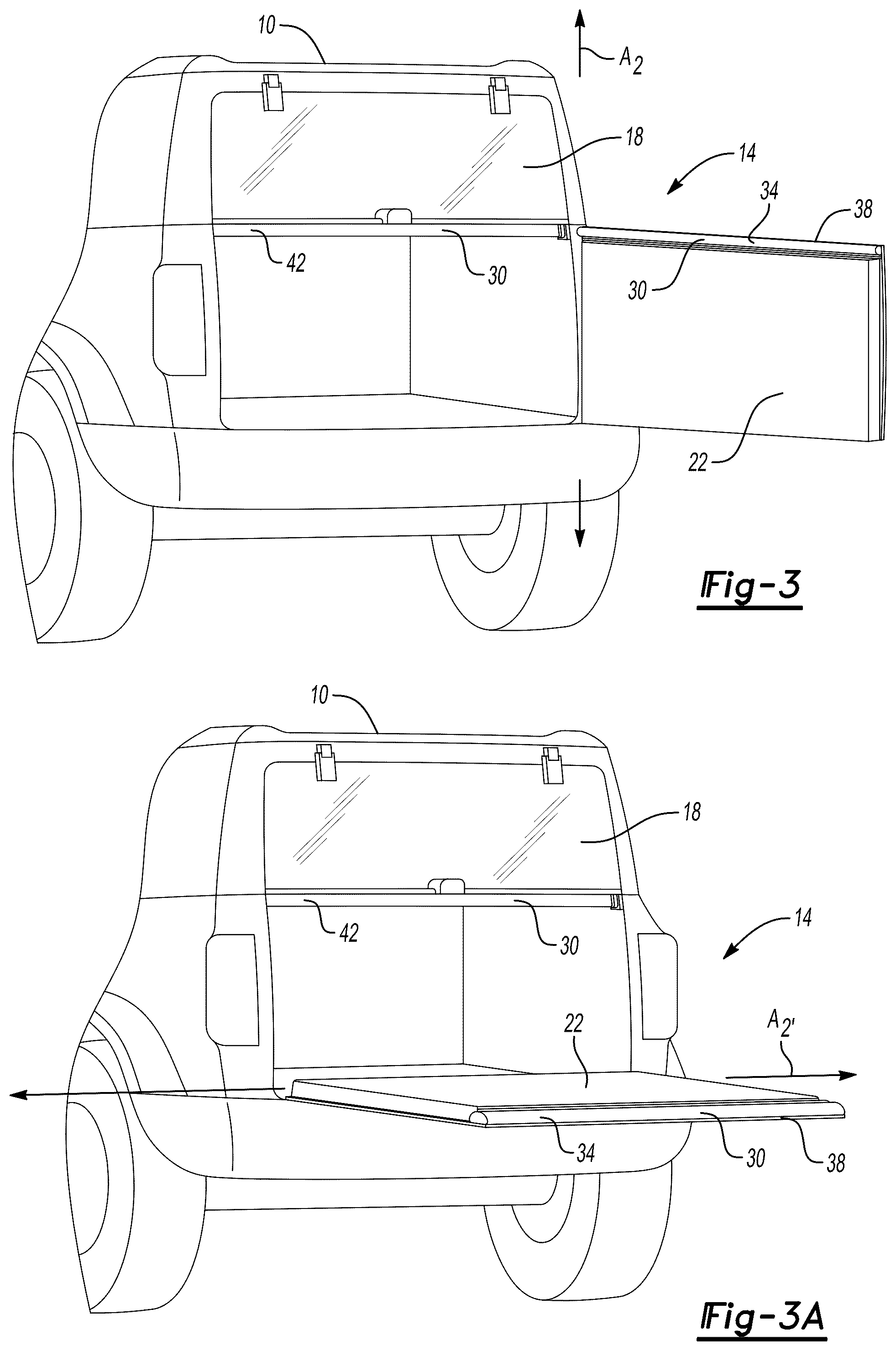 Patent US12304288 Figure 2 – Sealing system for vehicle closure system