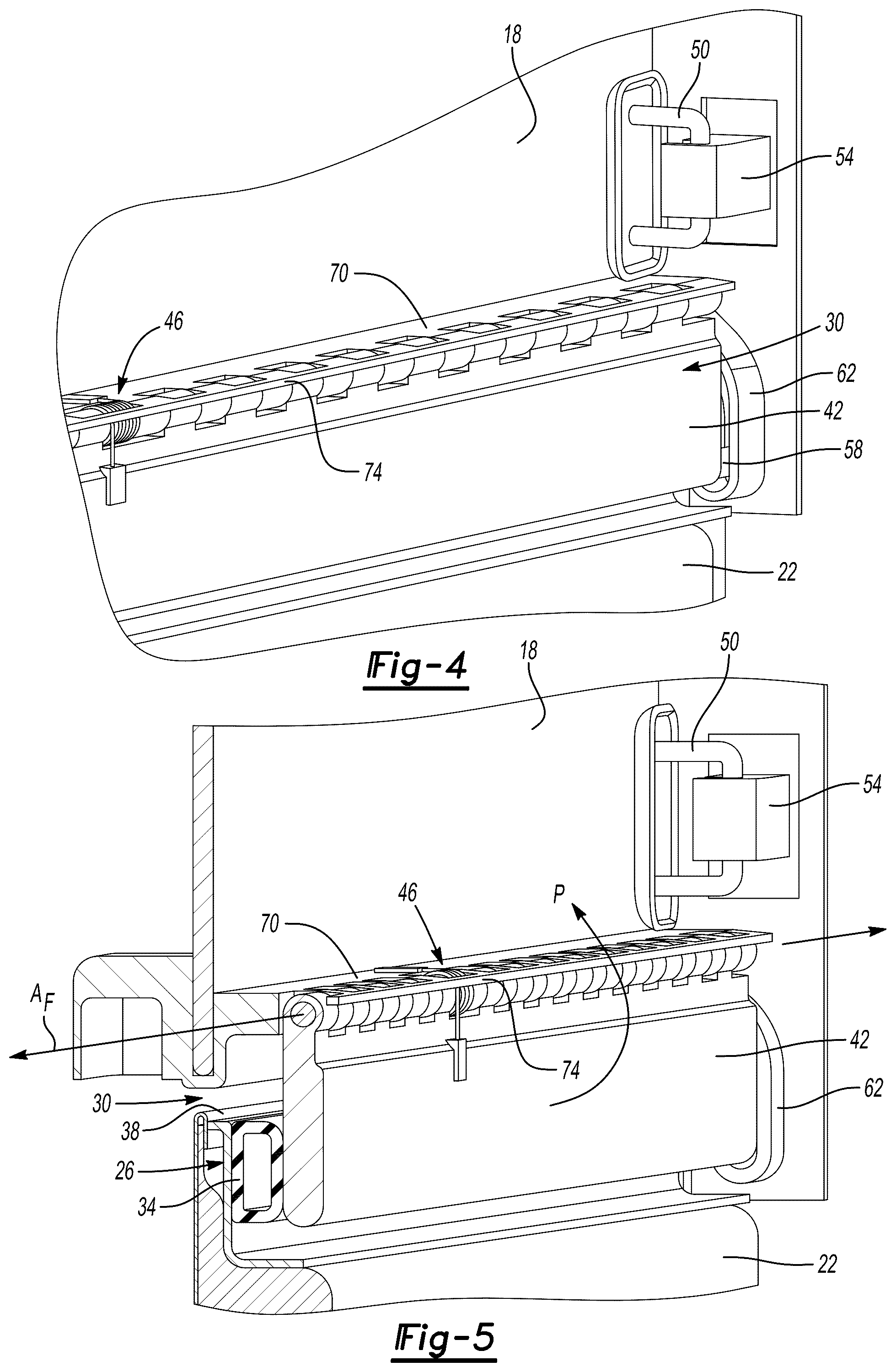 Patent US12304288 Figure 3 – Sealing system for vehicle closure system