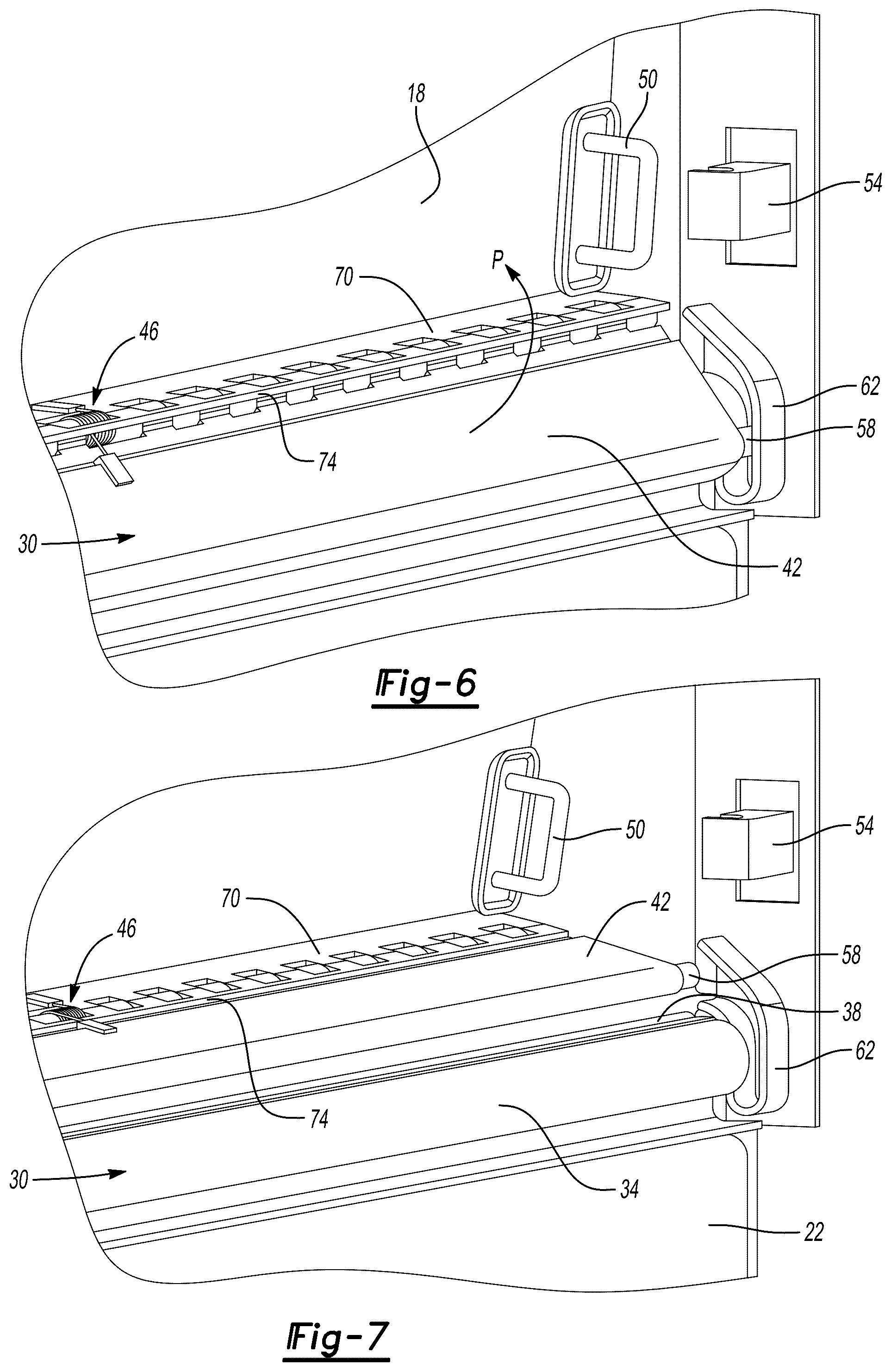 Patent US12304288 Figure 4 – Sealing system for vehicle closure system