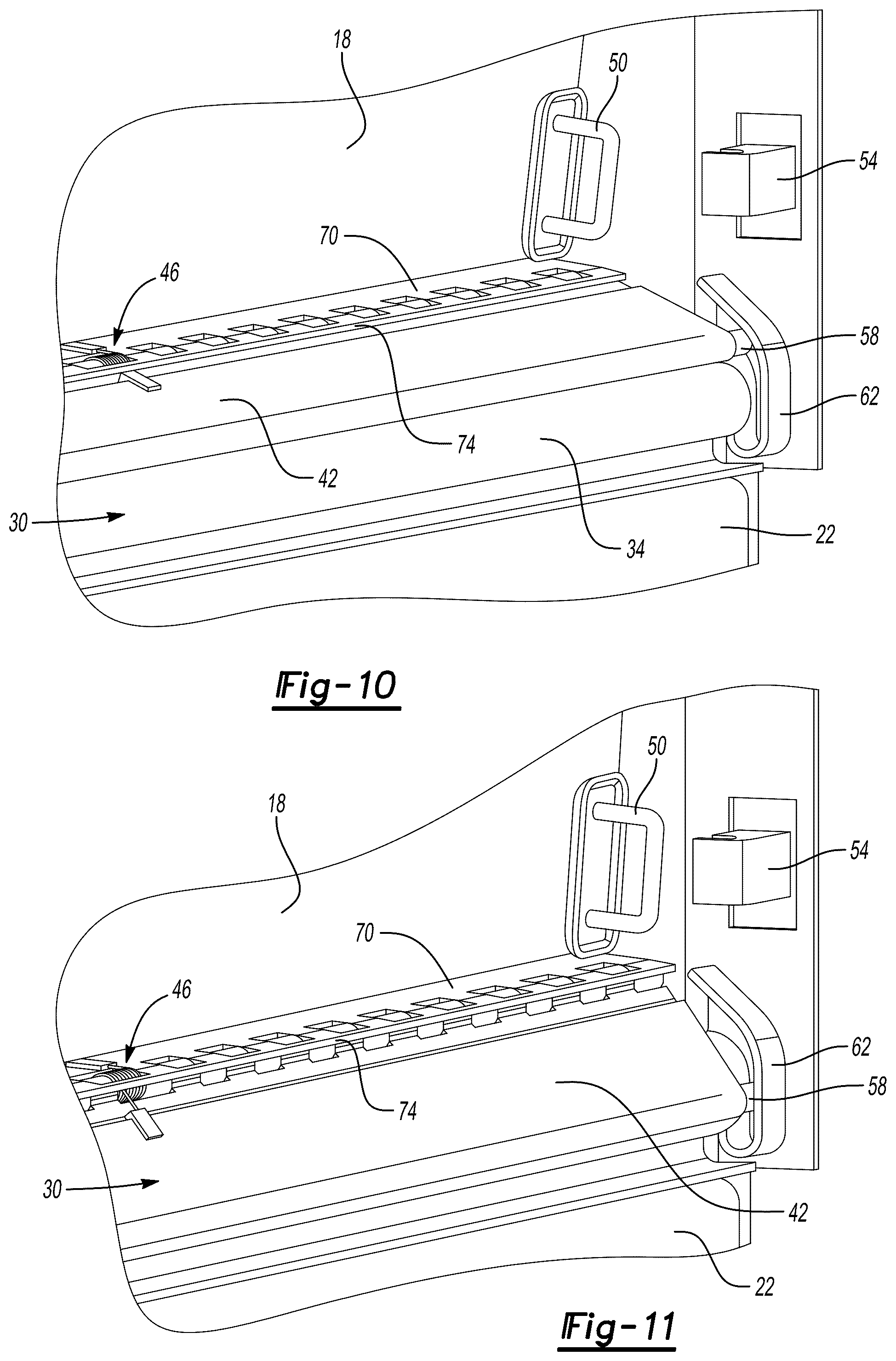 Patent US12304288 Figure 6 – Sealing system for vehicle closure system