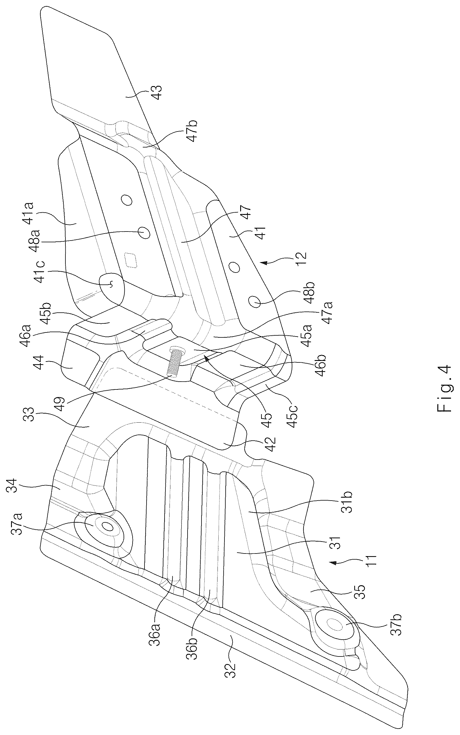 Patent US12304290 Figure 4 – Vehicle side structure