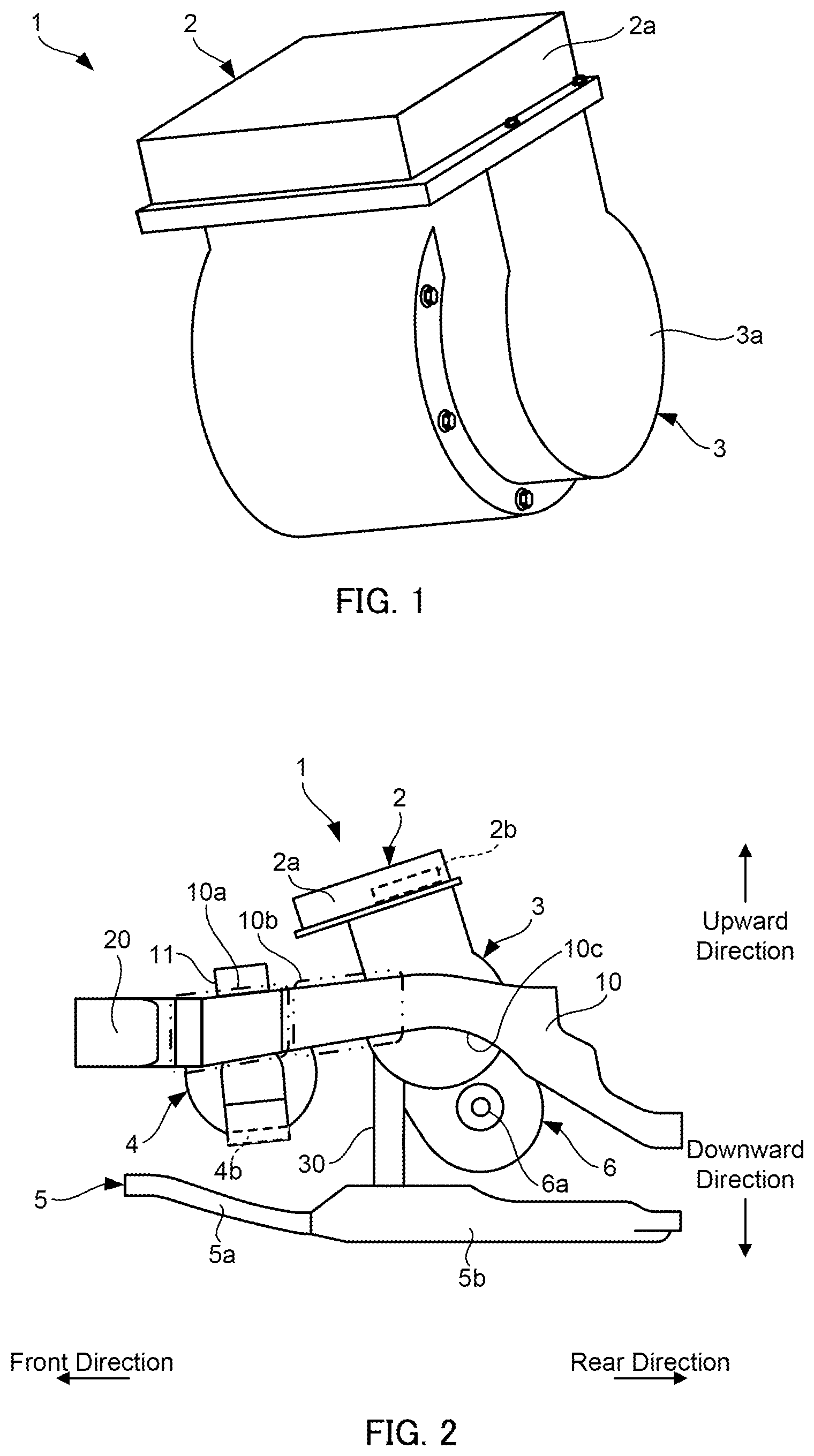 Patent US12304292 Figure 1 – Vehicle mounting structure for electric unit
