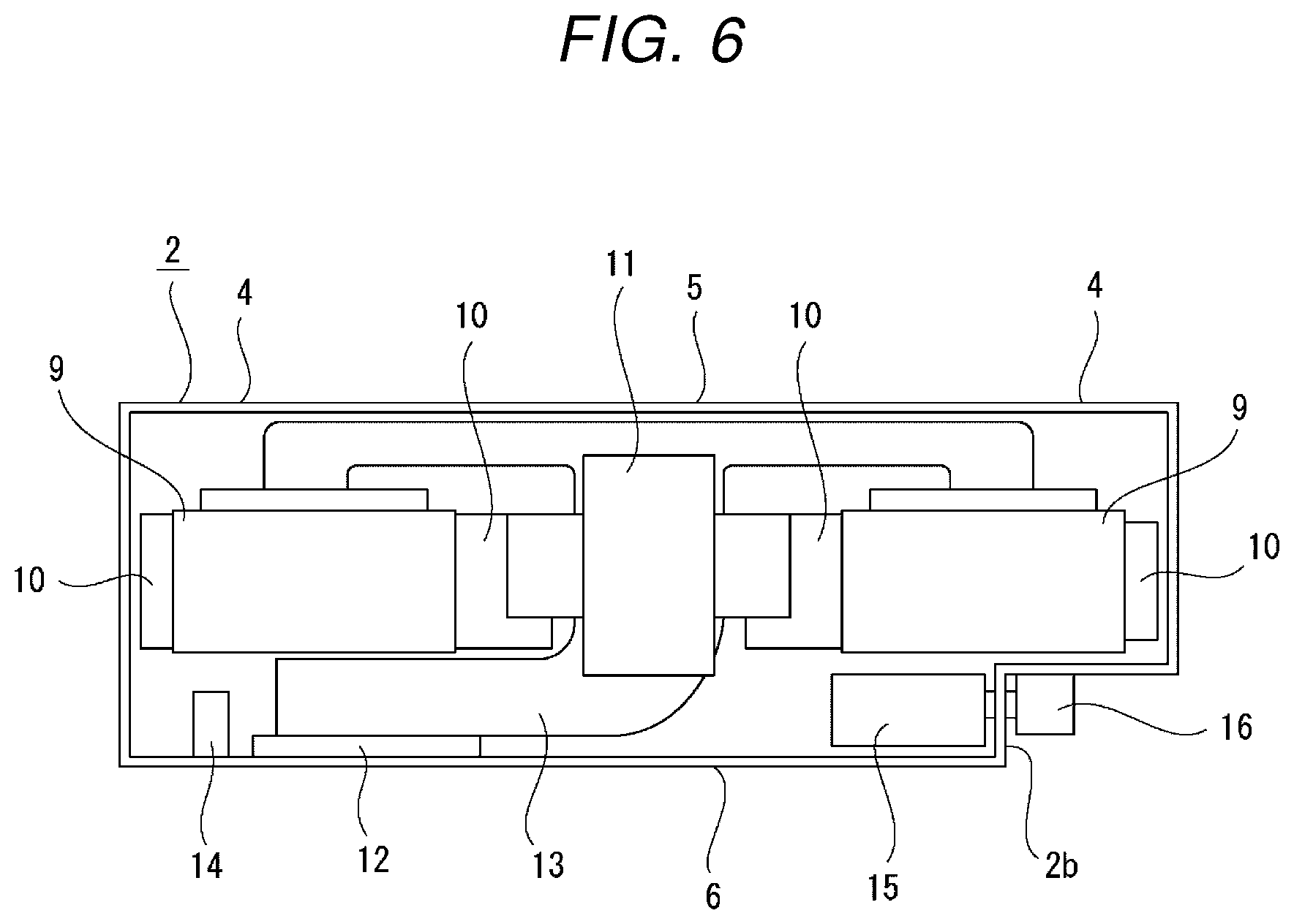 Patent US12304294 Figure 6 – In-vehicle battery attachment structure