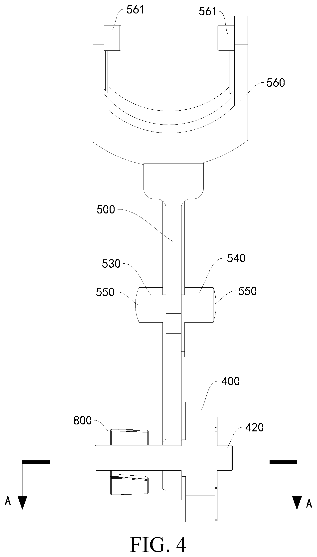 Patent US12304300 Figure 4 – Cap opening and closing device and vehicle having the same