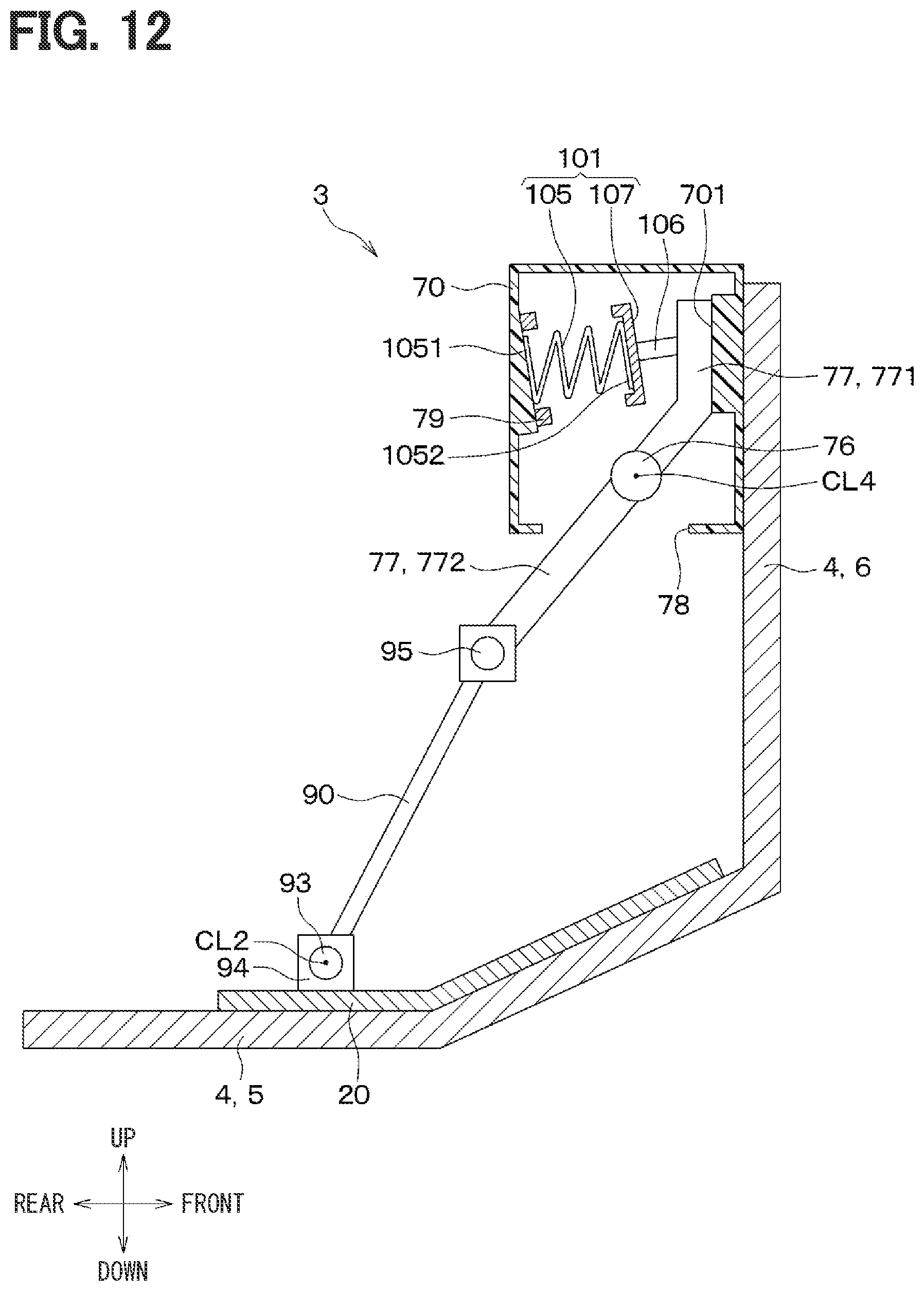 Patent US12304304 Figure 12 – Vehicle pedal module