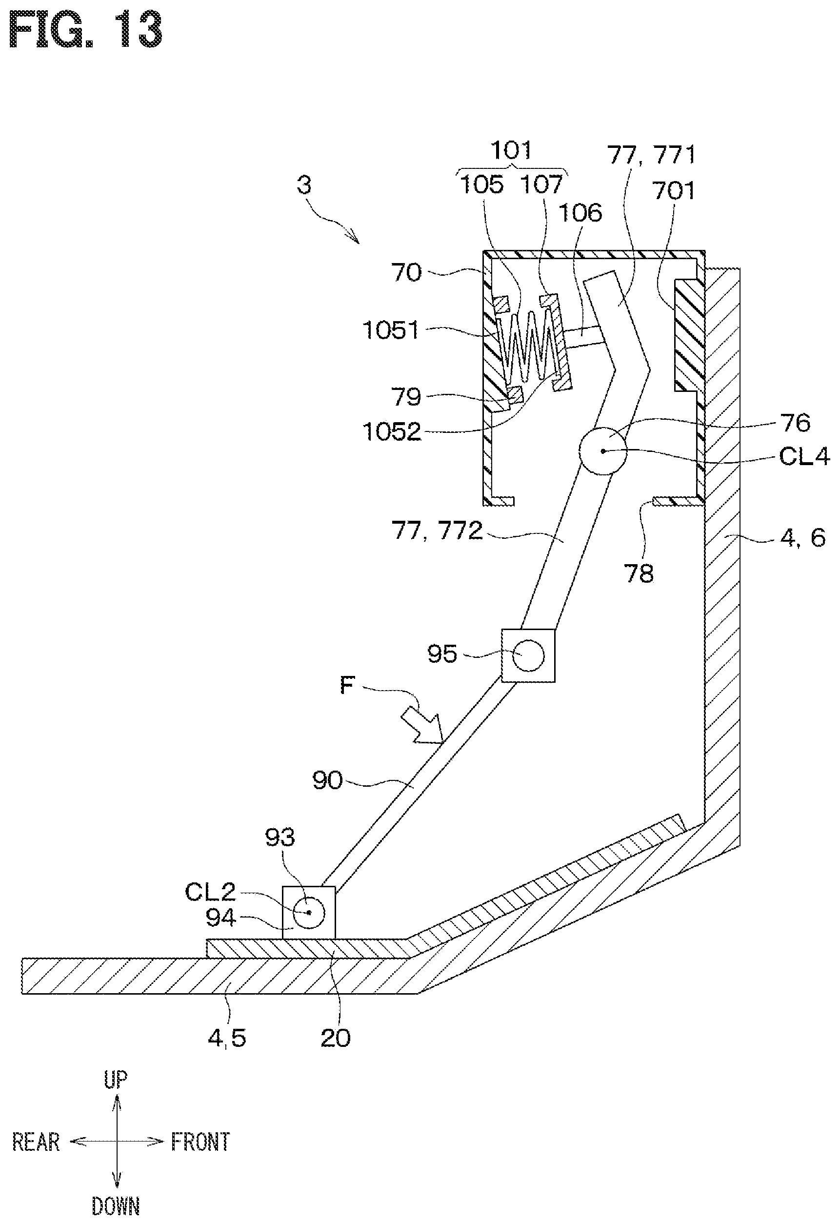 Patent US12304304 Figure 13 – Vehicle pedal module