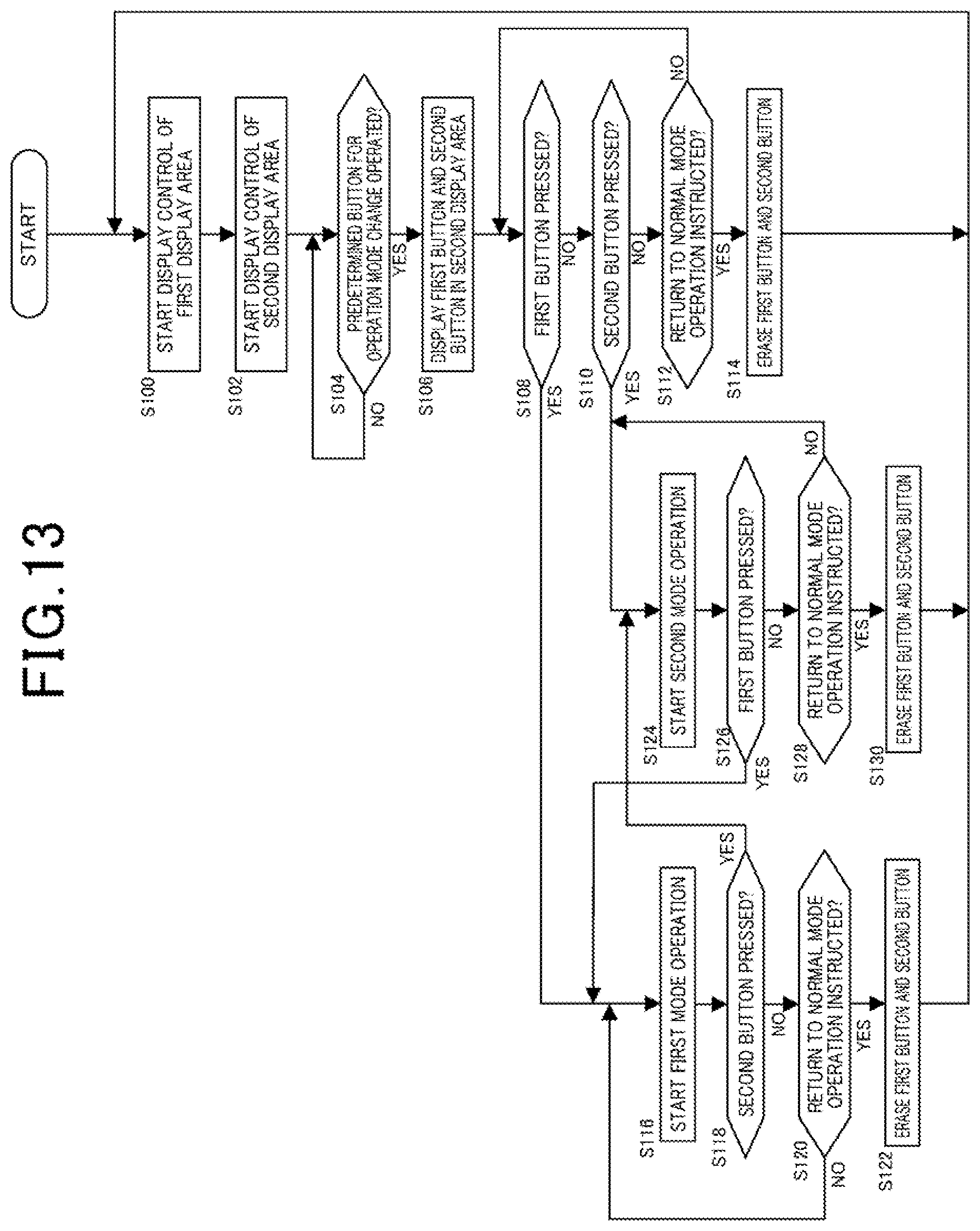 Patent US12304306 Figure 13 – Display control device, display control method, and recording medium having display control program recorded thereon