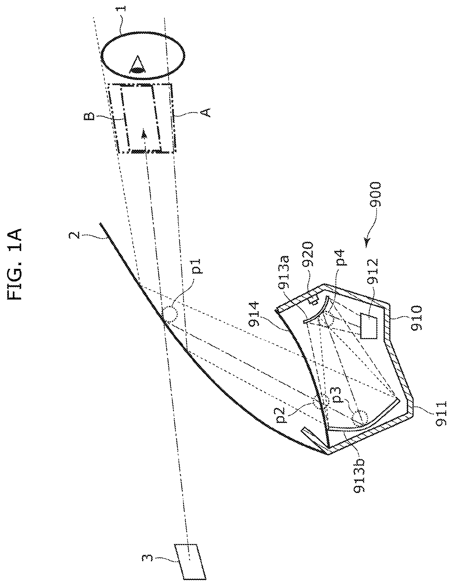 Patent US12304309 Figure 1 – Imaging and display system