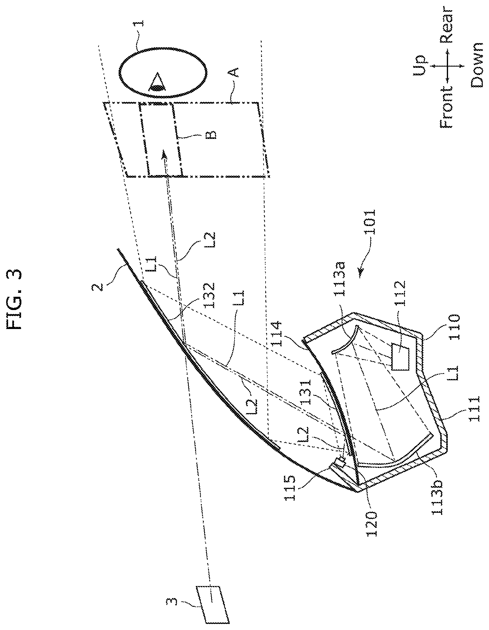 Patent US12304309 Figure 5 – Imaging and display system