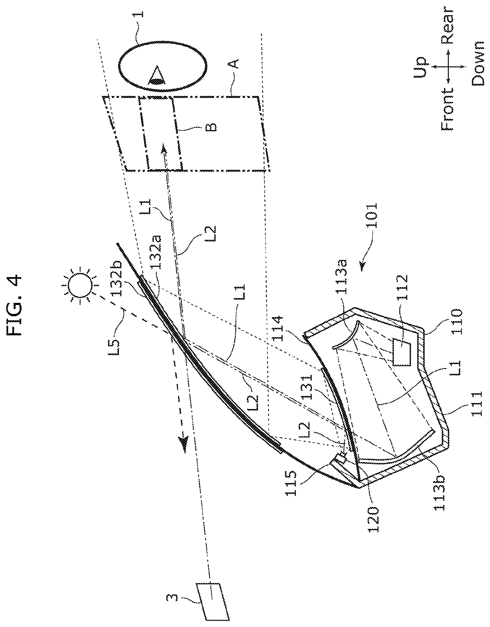 Patent US12304309 Figure 6 – Imaging and display system