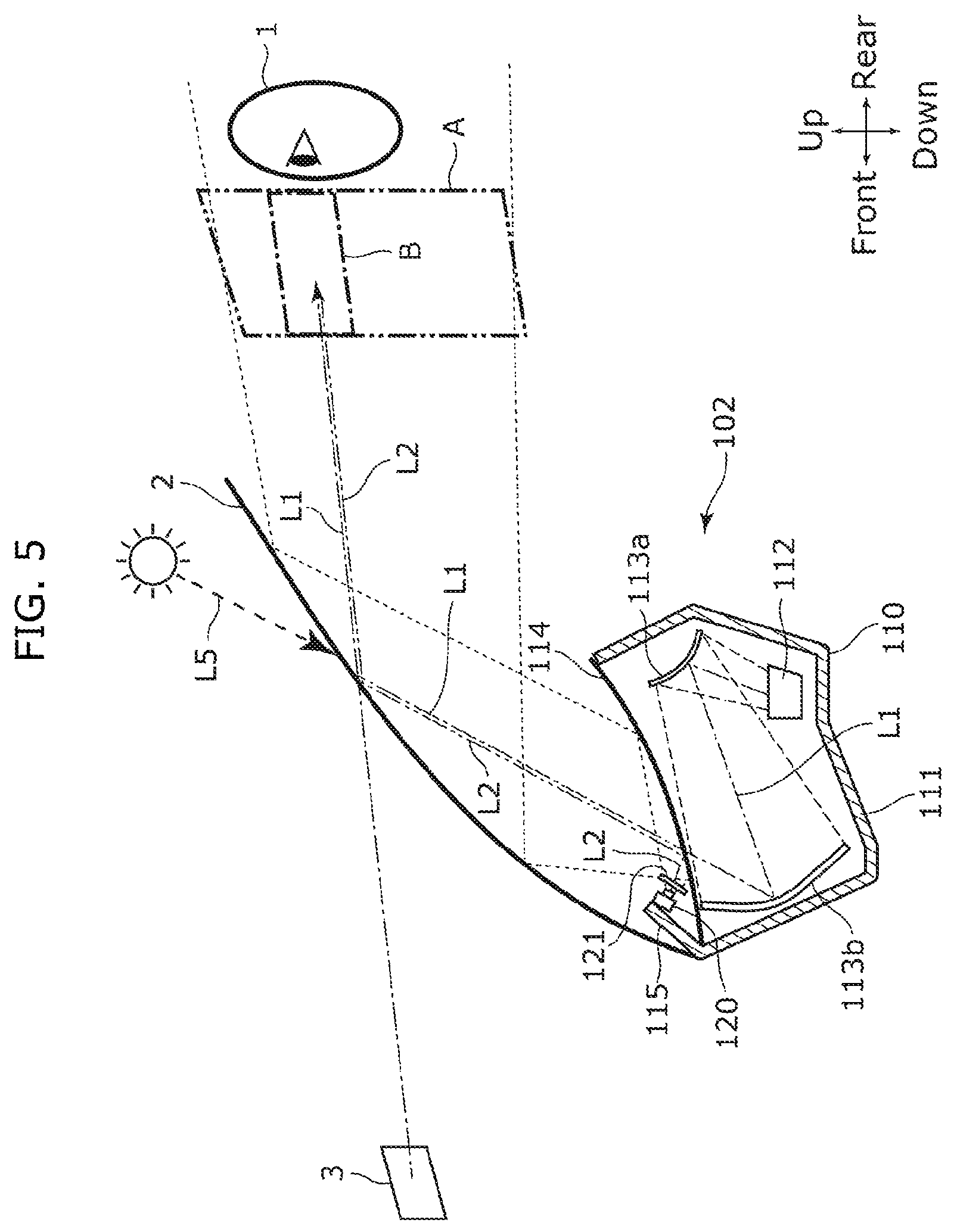 Patent US12304309 Figure 7 – Imaging and display system