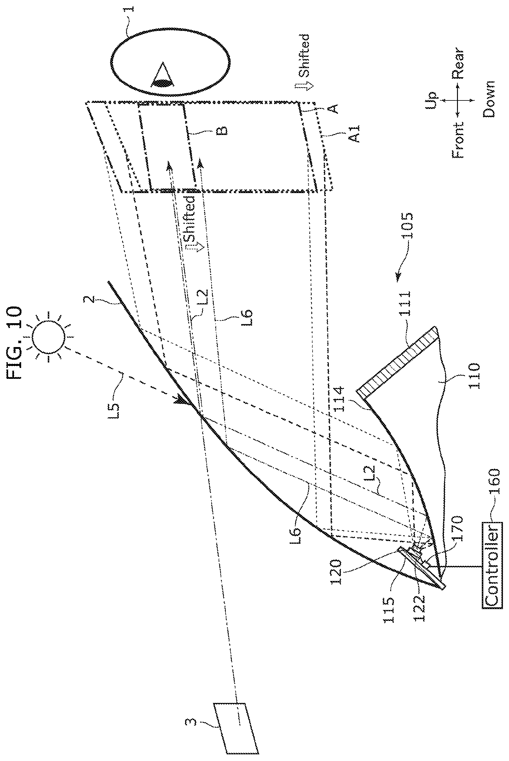 Patent US12304309 Figure 12 – Imaging and display system