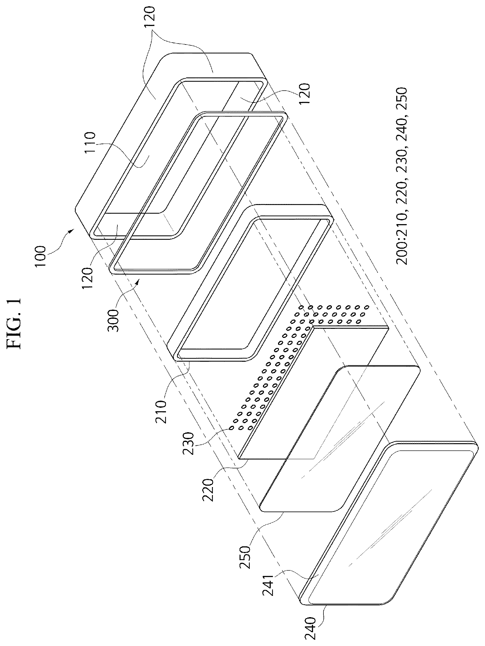 Patent US12304311 Figure 1 – Display assembly for vehicle