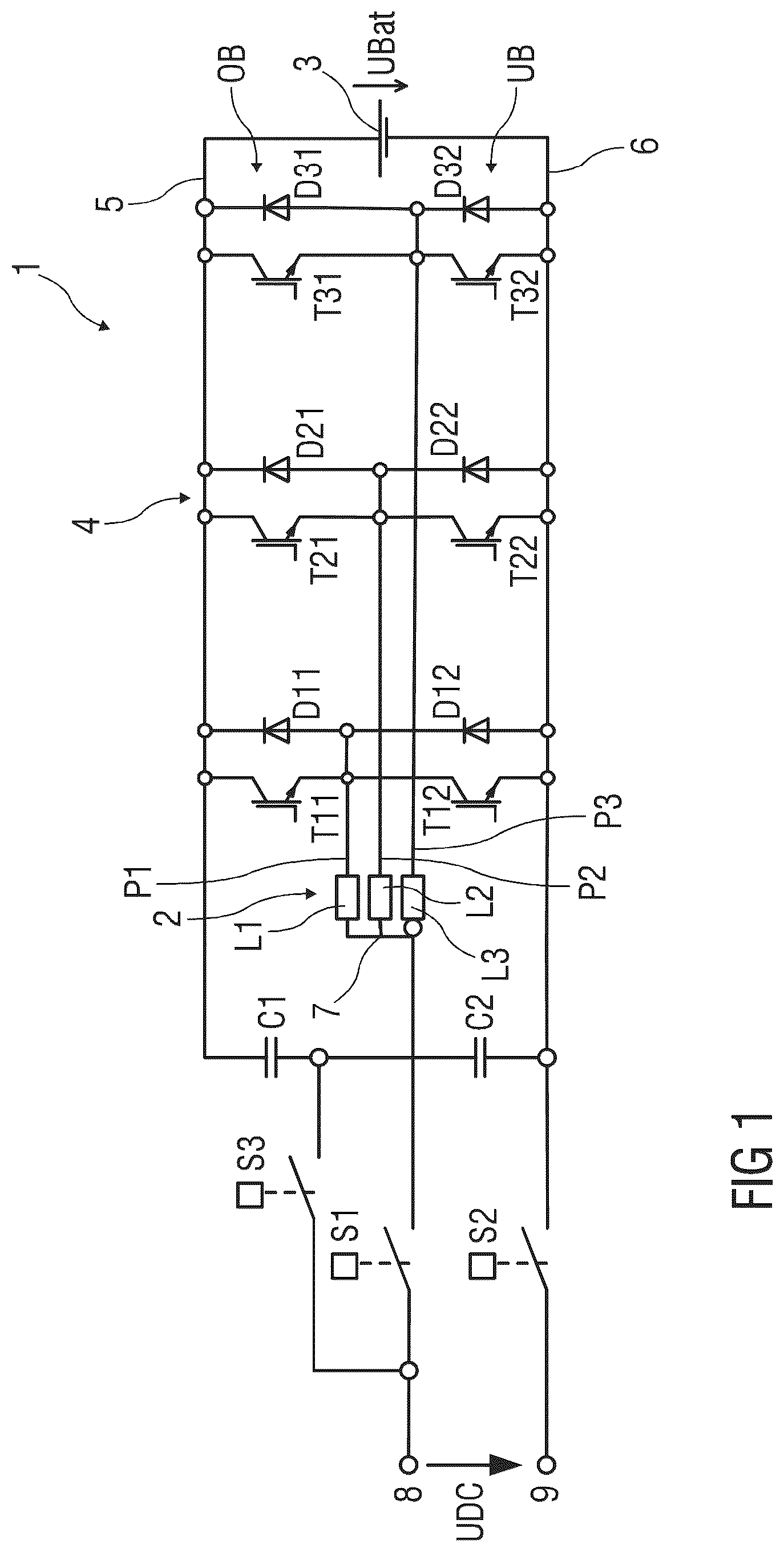 Patent US12304316 — Method for operating an electric drive system for a vehicle — Figure 1