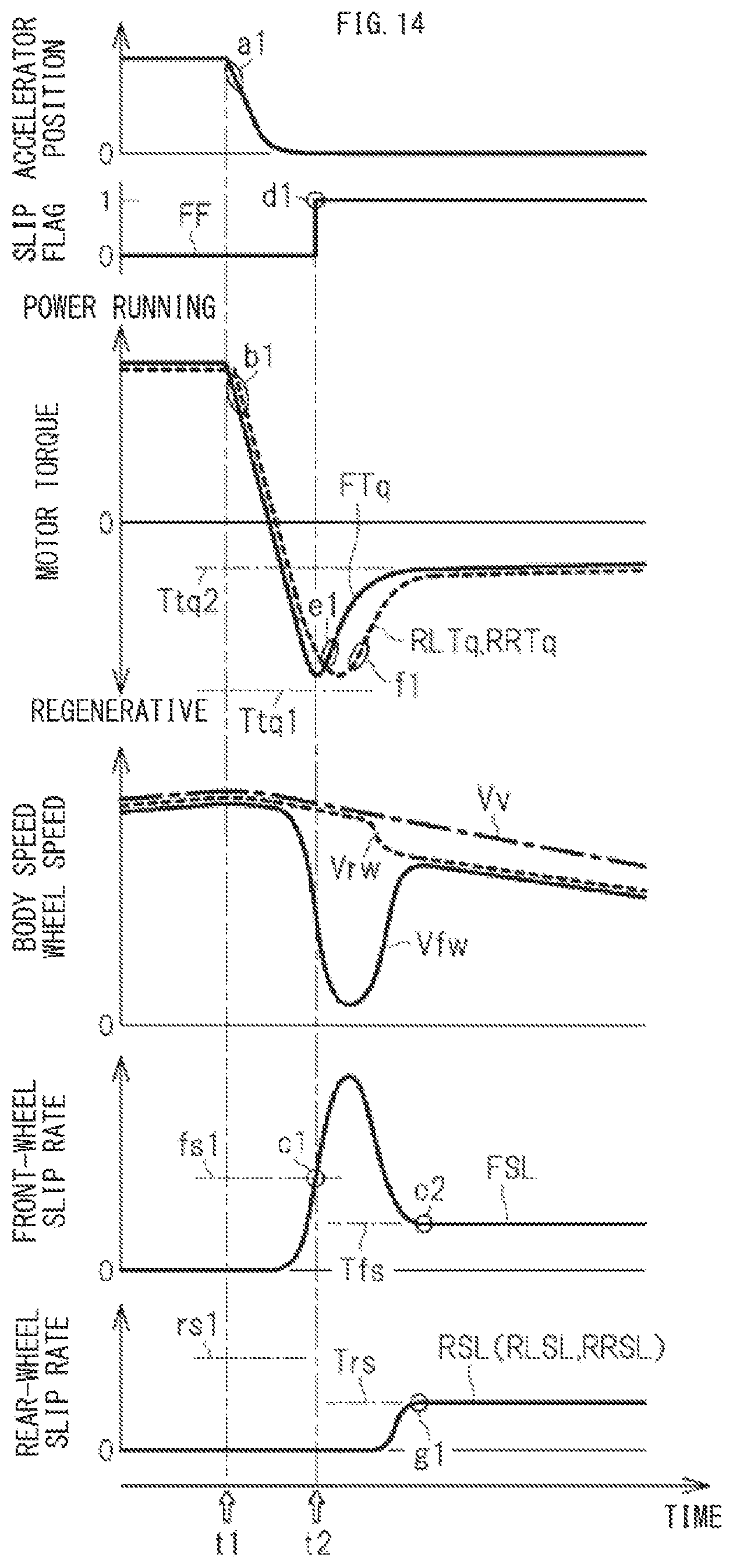 Patent US12304320 Figure 14 – Vehicle control apparatus