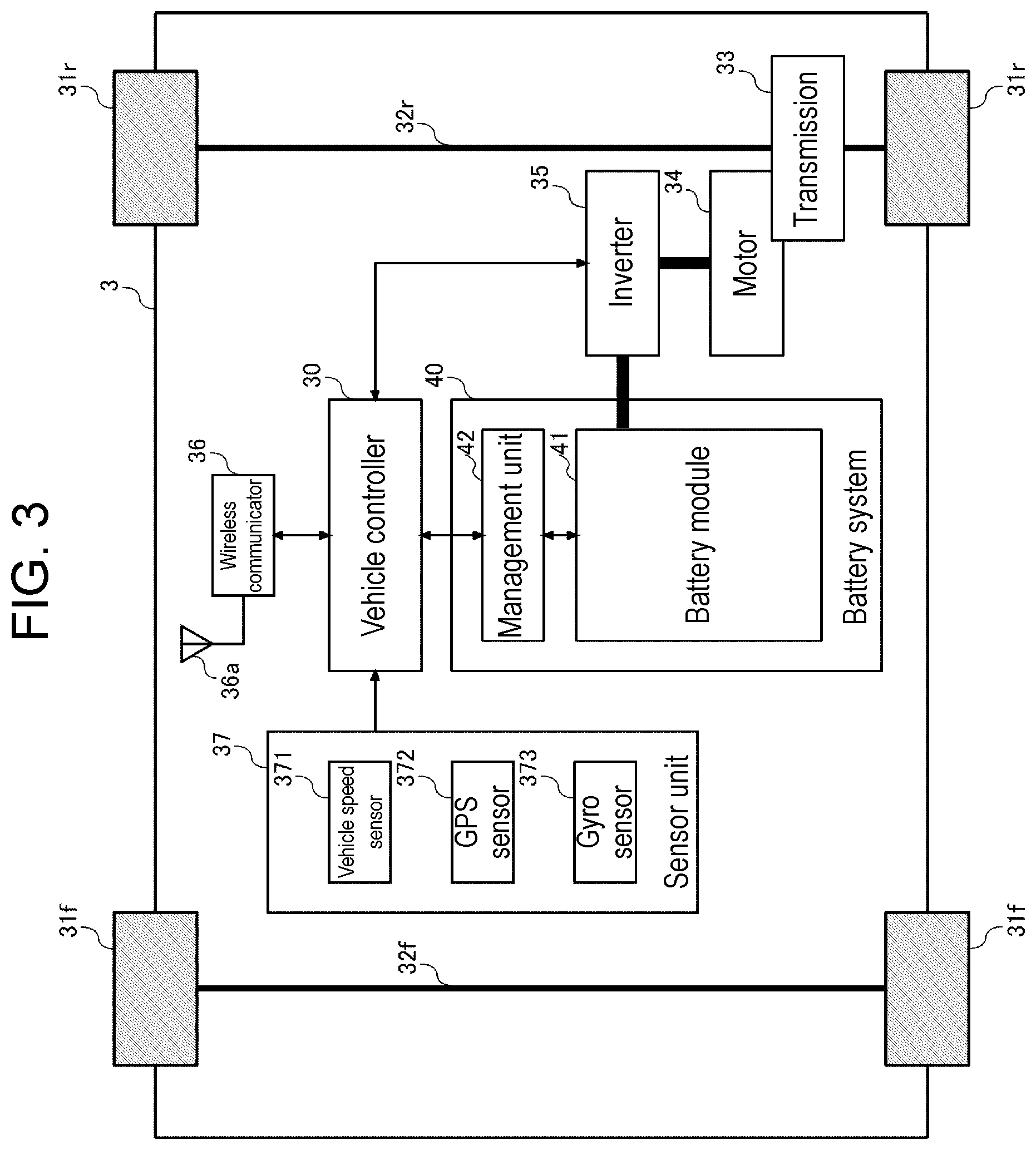 Patent US12304322 Figure 3 – Information processing system, control device, and vehicle power supply system