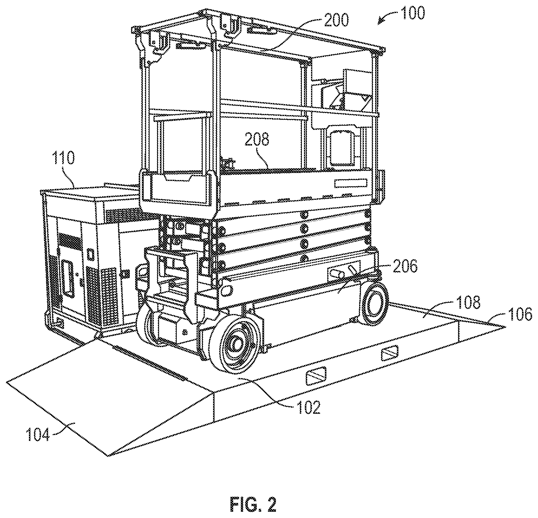 Patent US12304333 Figure 2 – Wireless charging system
