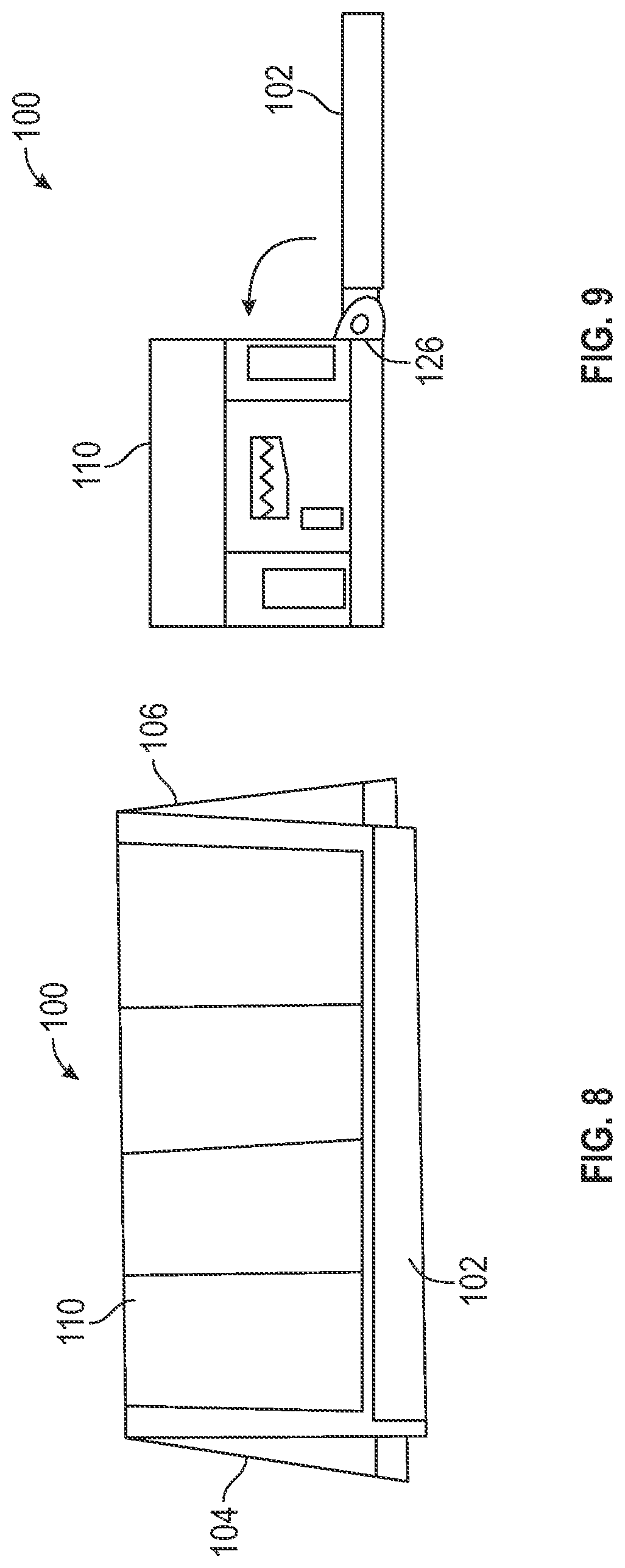 Patent US12304333 Figure 8 – Wireless charging system