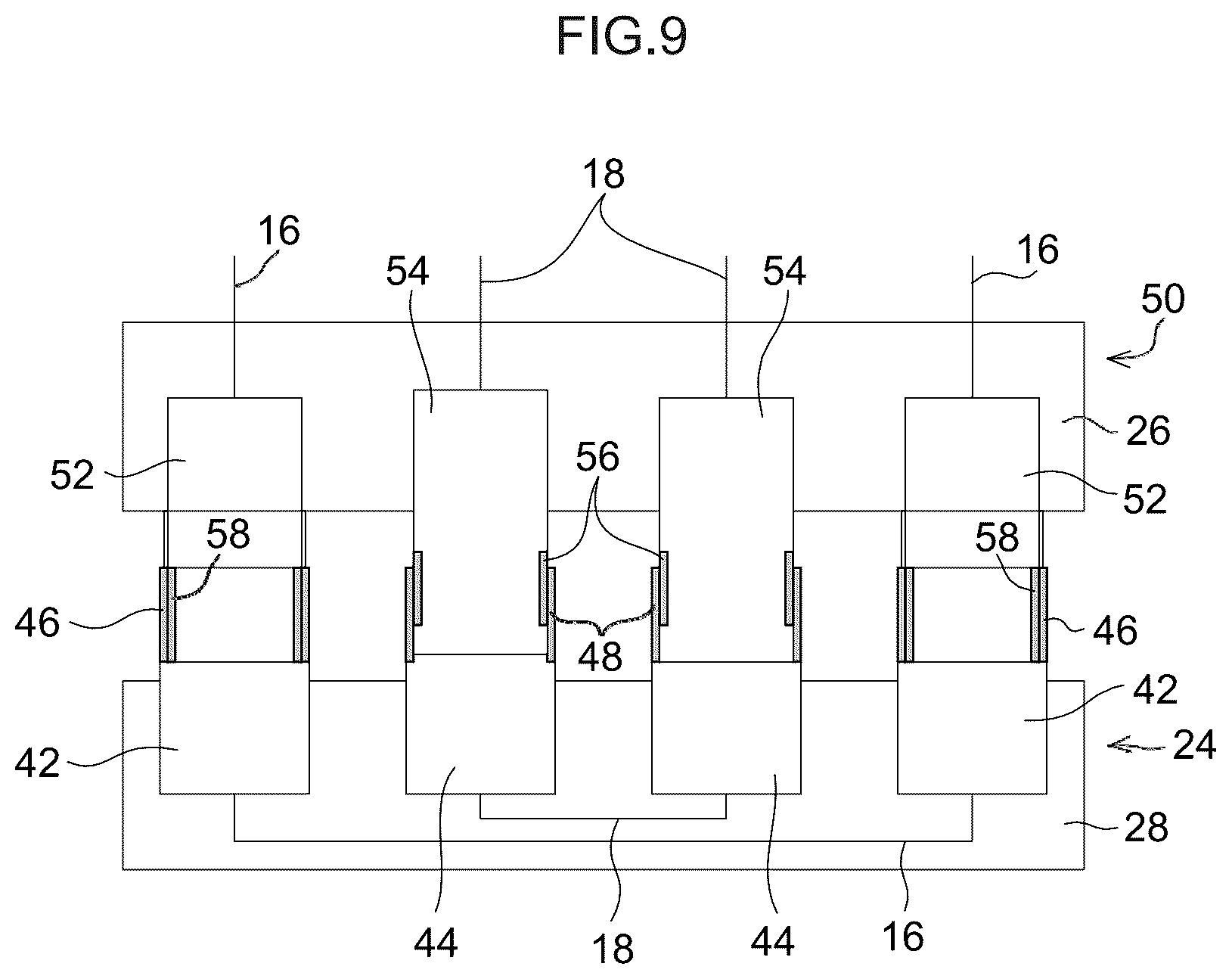 Patent US12304334 Figure 9 – Service plug, in-vehicle power supply device, and vehicle