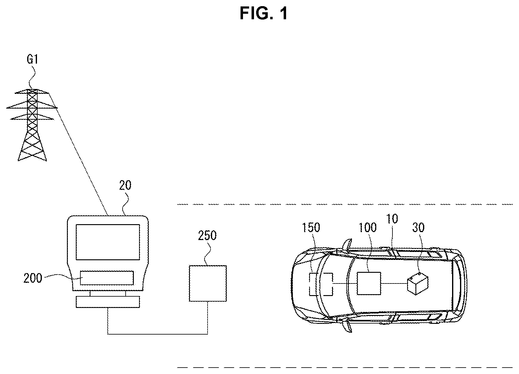 Patent US12304340 Figure 1 – Distance estimation method for fine positioning for electric vehicle wireless power transfer, and distance estimation apparatus using same