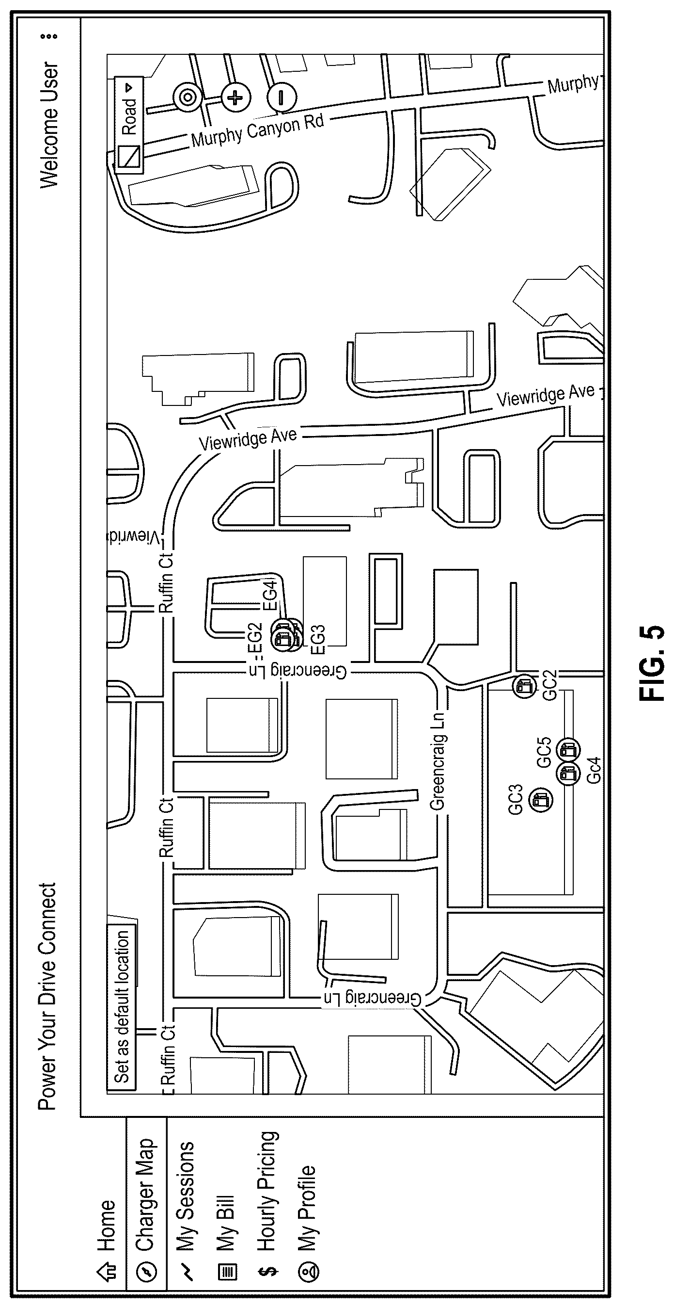 Patent US12304342 Figure 5 – Managing electric vehicle charging through a smart meter