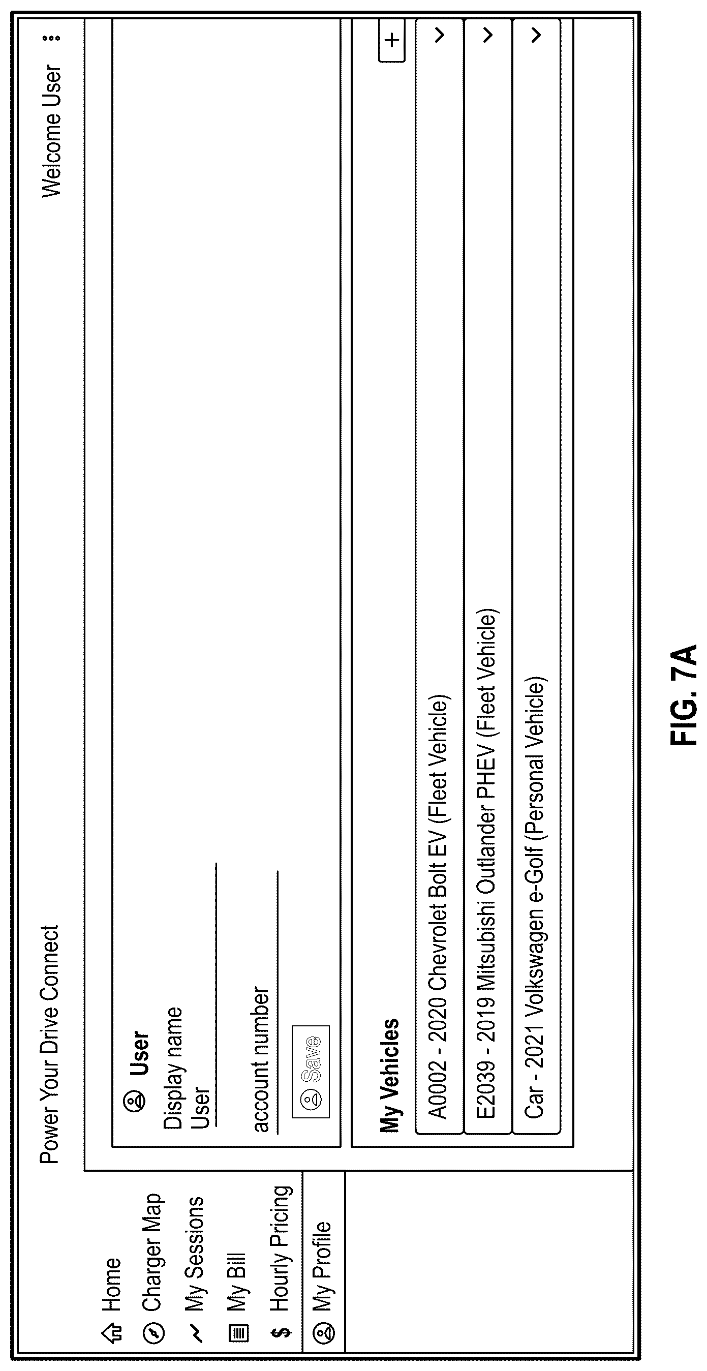 Patent US12304342 Figure 7 – Managing electric vehicle charging through a smart meter