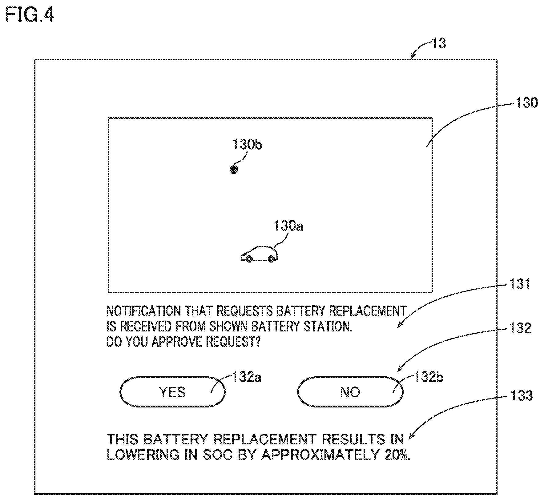 Patent US12304343 Figure 4 – Method of controlling battery replacement, battery replacement control device, and battery replacement control system