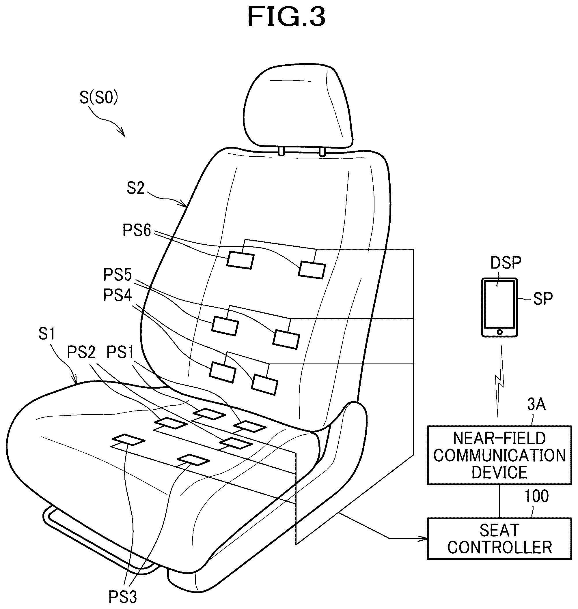 Patent US12304358 Figure 3 – In-seat experience system