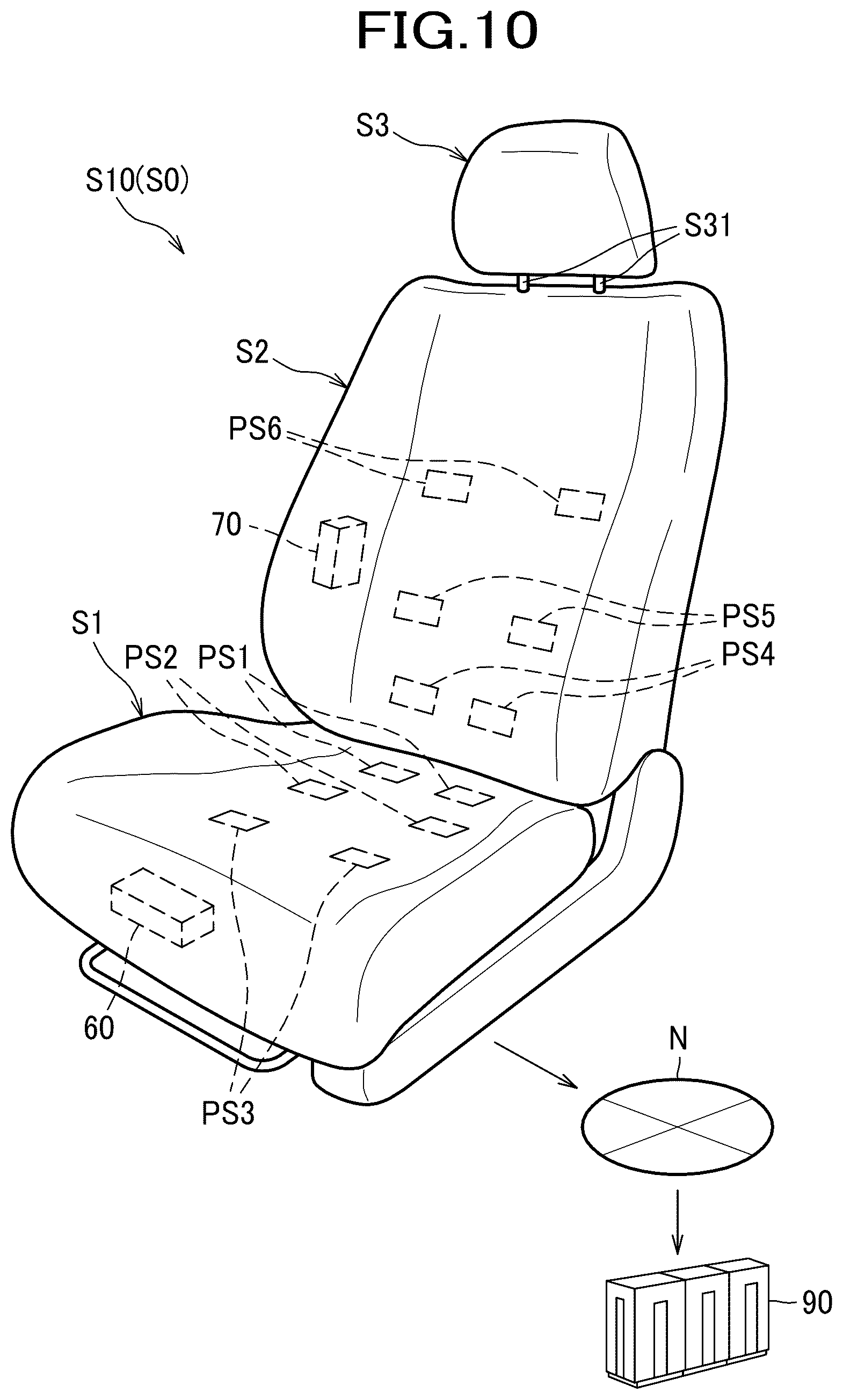 Patent US12304358 Figure 9 – In-seat experience system