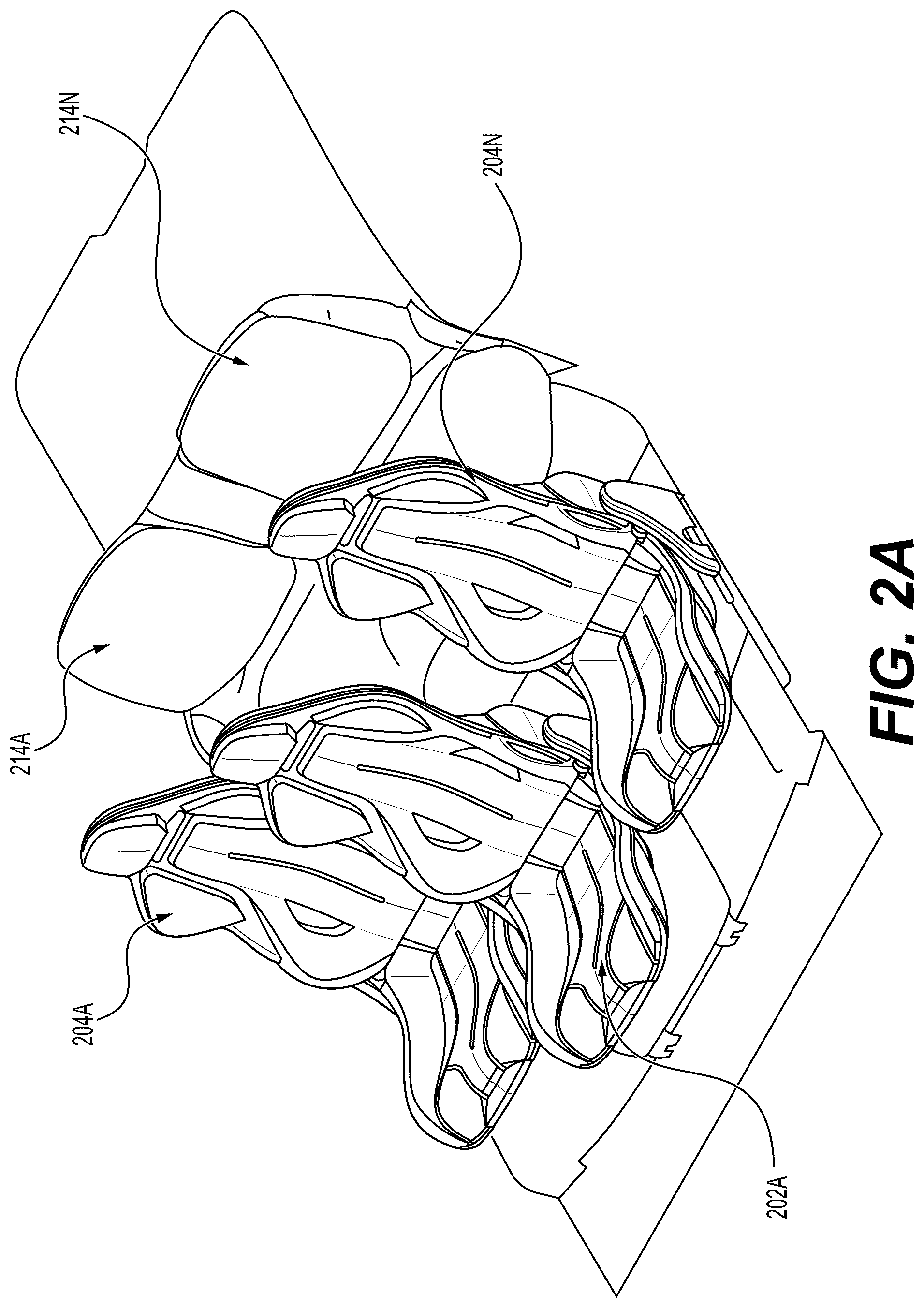 Patent US12304360 Figure 8 – Devices, systems, and methods for automotive seats and automotive seat arrangements