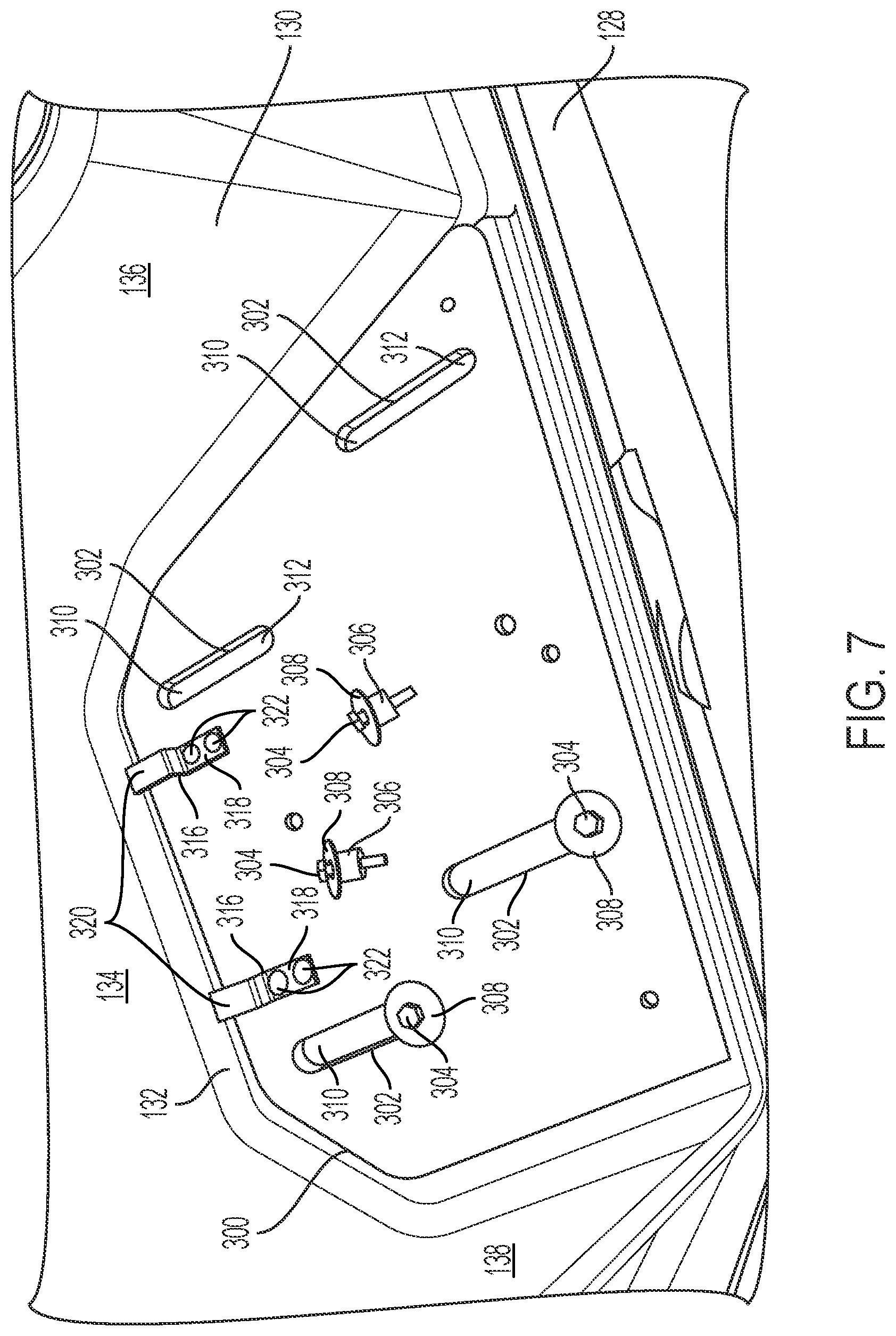 Patent US12304361 Figure 4 – Sliding seat bottom for a boat
