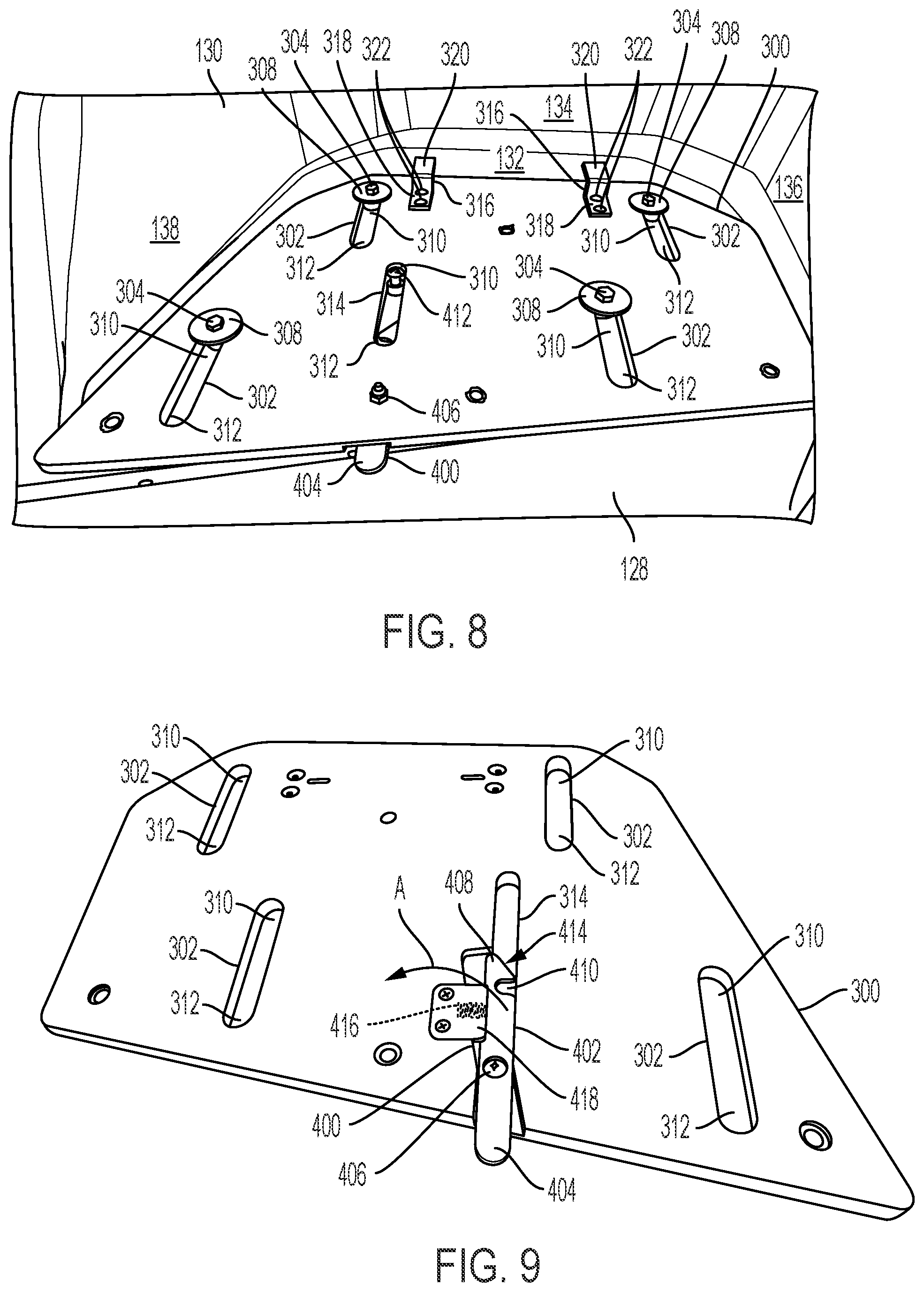 Patent US12304361 Figure 5 – Sliding seat bottom for a boat