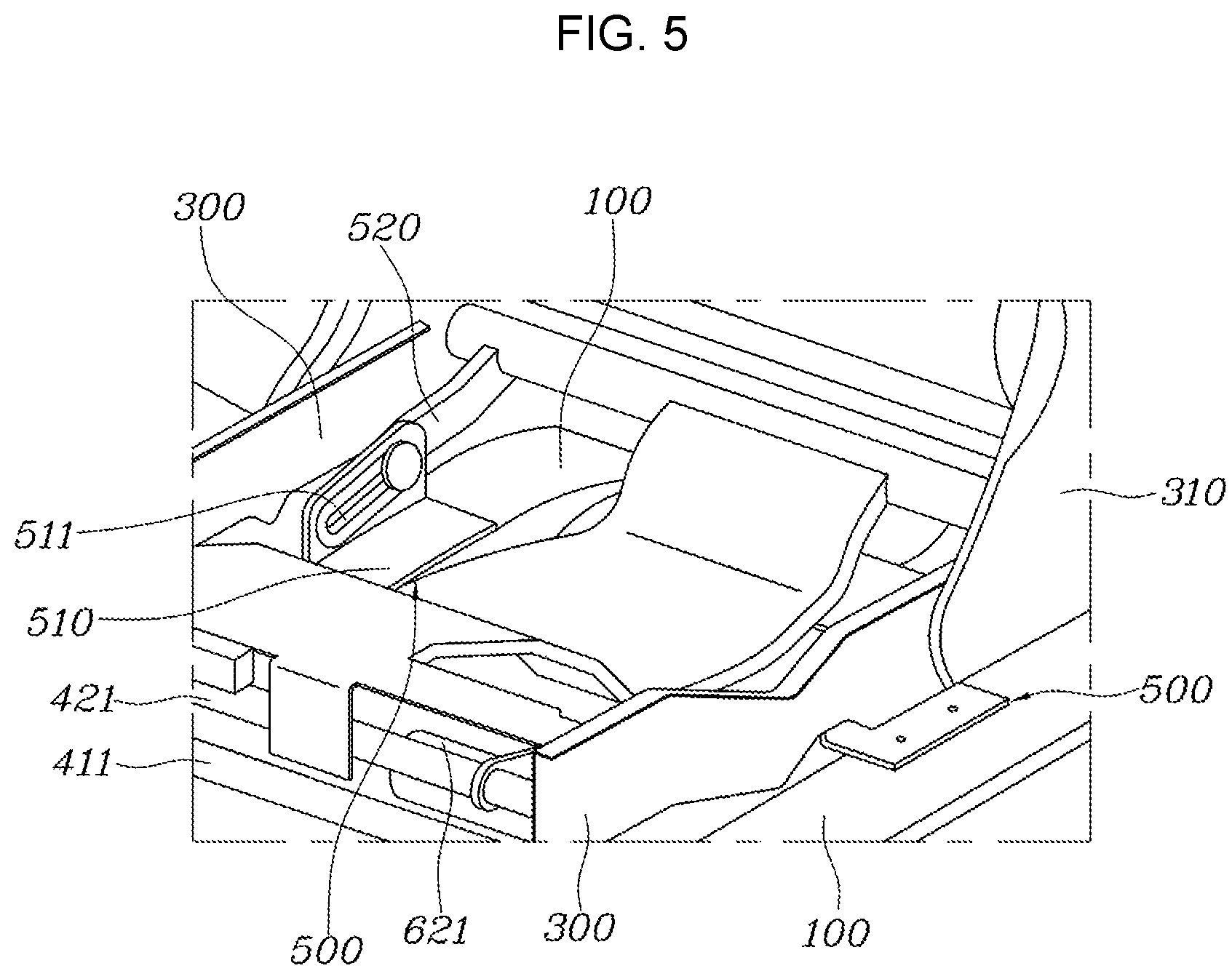 Patent US12304364 Figure 5 – Seat adjustment apparatus for mobility