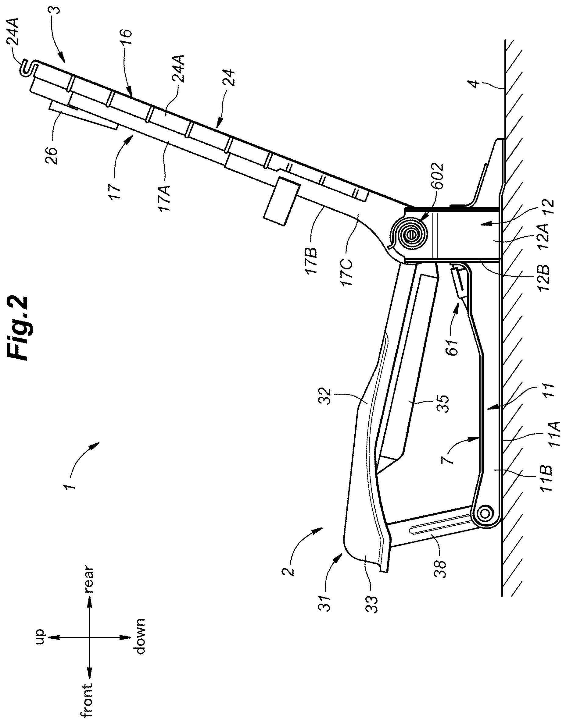Patent US12304366 Figure 2 – Vehicle seat and vehicle seat manufacturing method