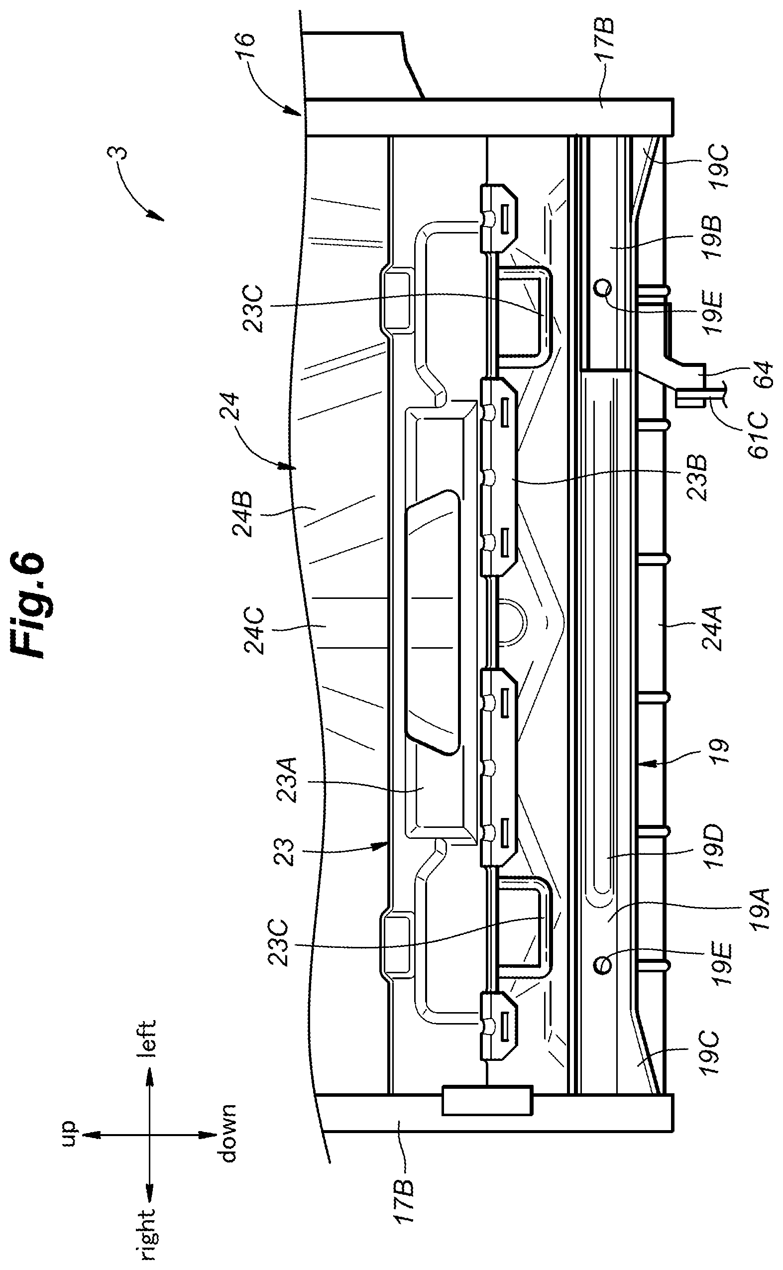 Patent US12304366 Figure 6 – Vehicle seat and vehicle seat manufacturing method