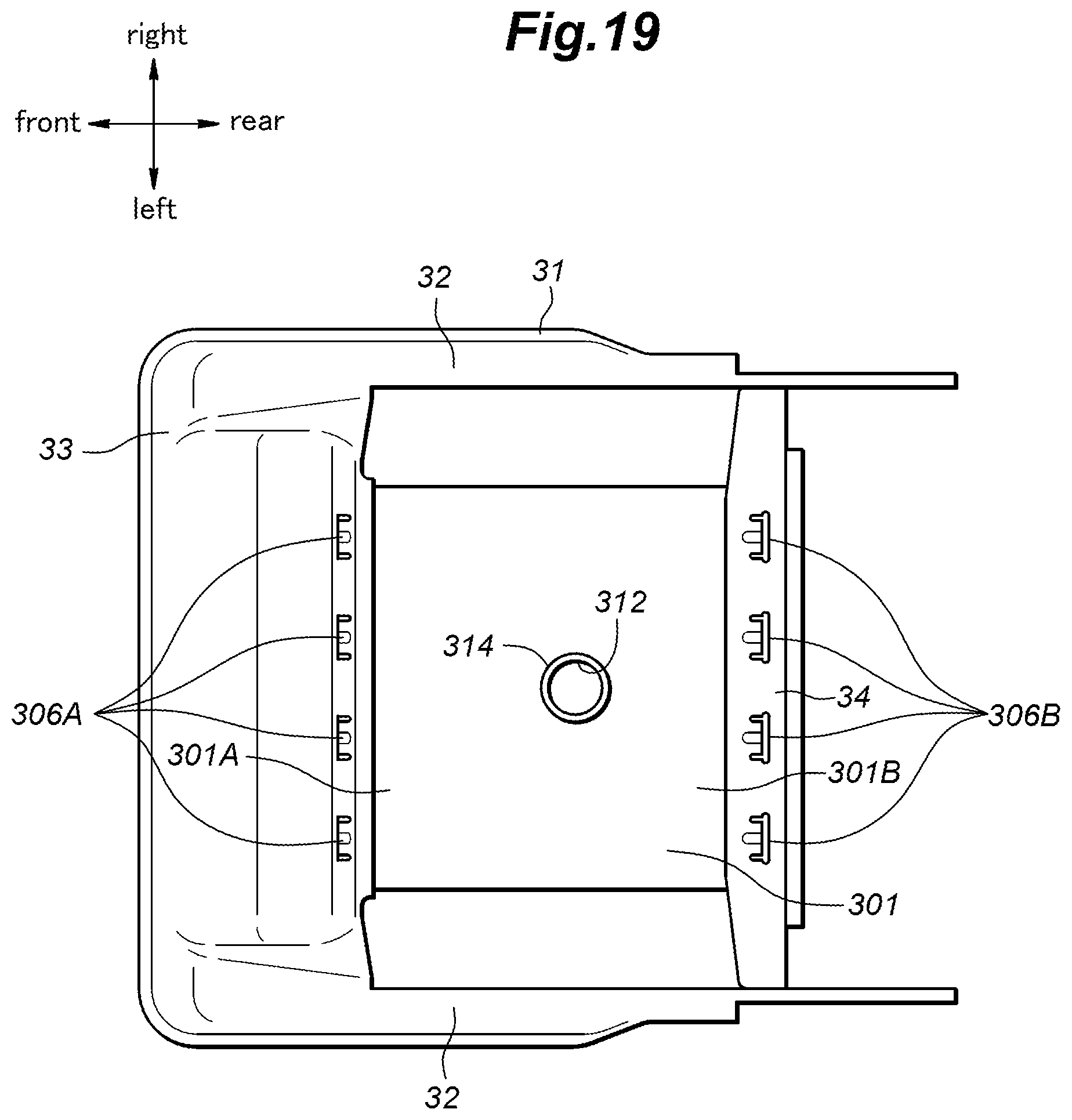 Patent US12304366 Figure 19 – Vehicle seat and vehicle seat manufacturing method