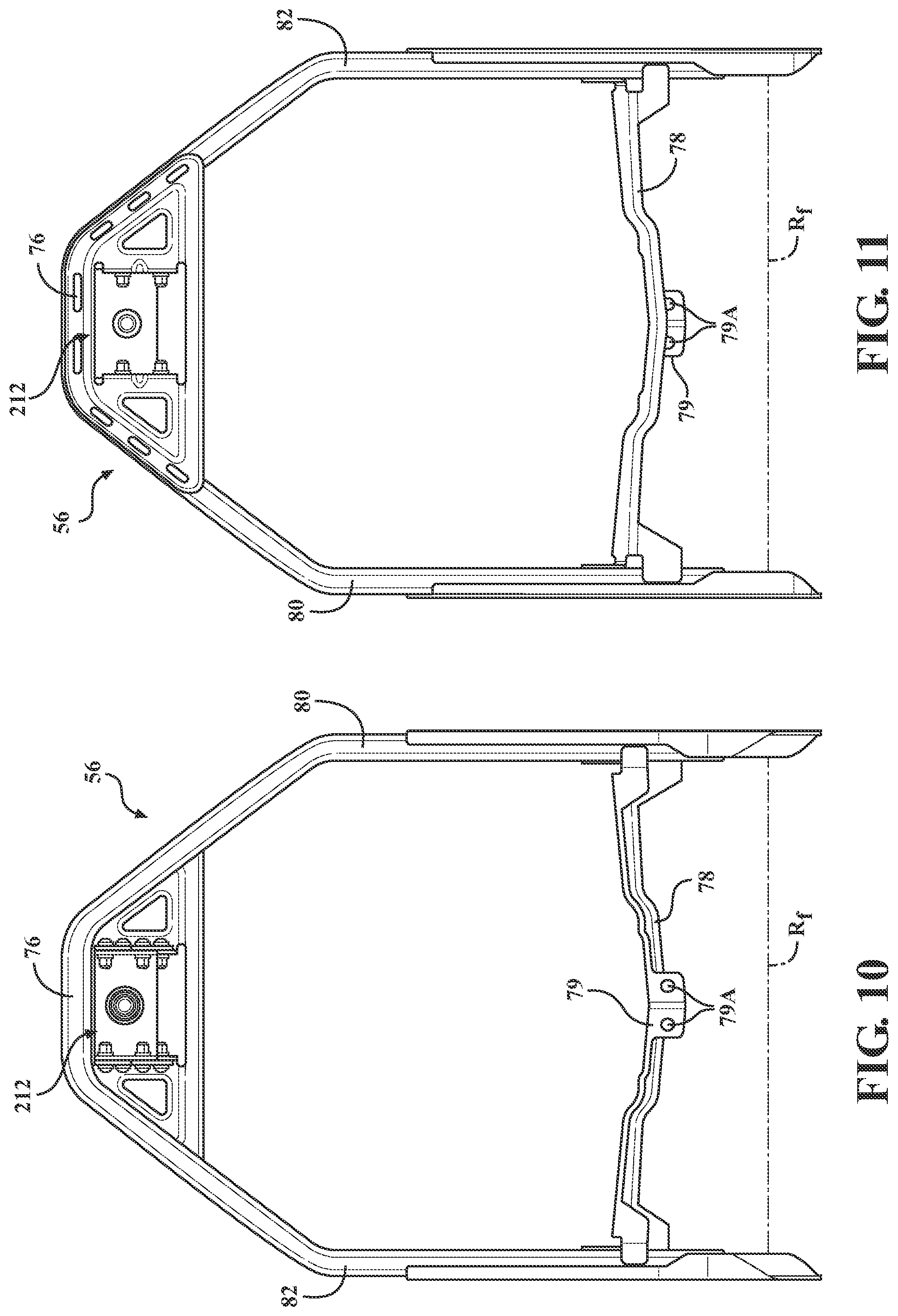 Patent US12304369 Figure 10 – Kinetic seat assemblies having dampers for fixed components and movable components including lateral damping mechanisms and fluid reservoirs