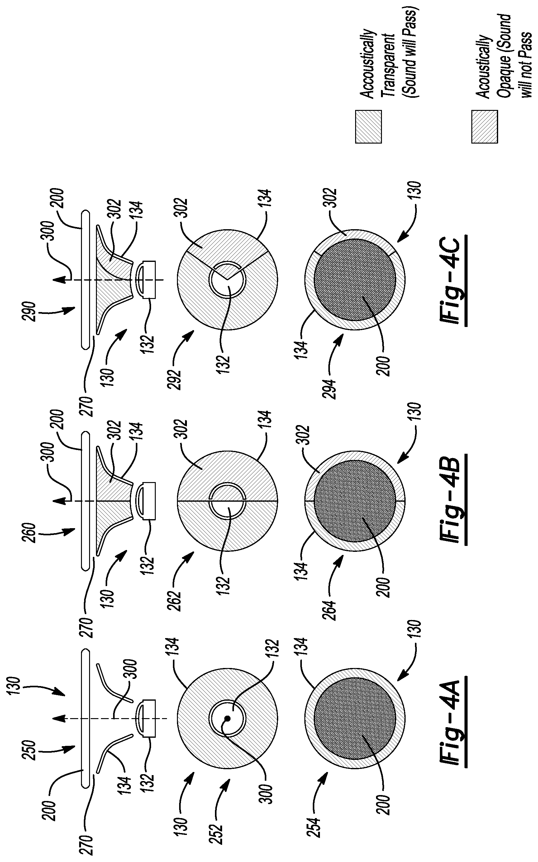 Patent US12304373 Figure 3 – Side-firing headrest loudspeaker with omnidirectional lens