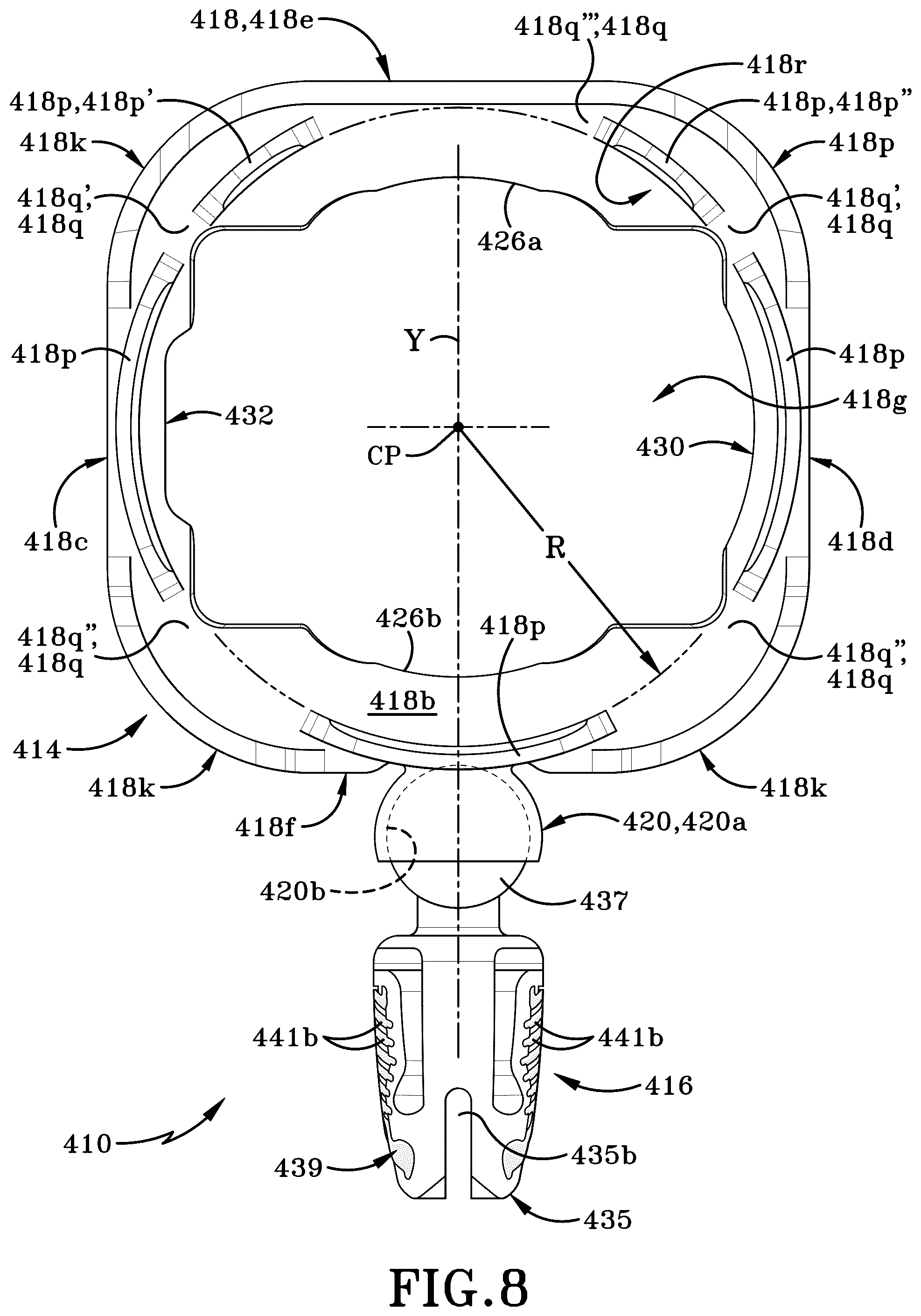 Patent US12304376 Figure 7 – Rotatable condiment holder