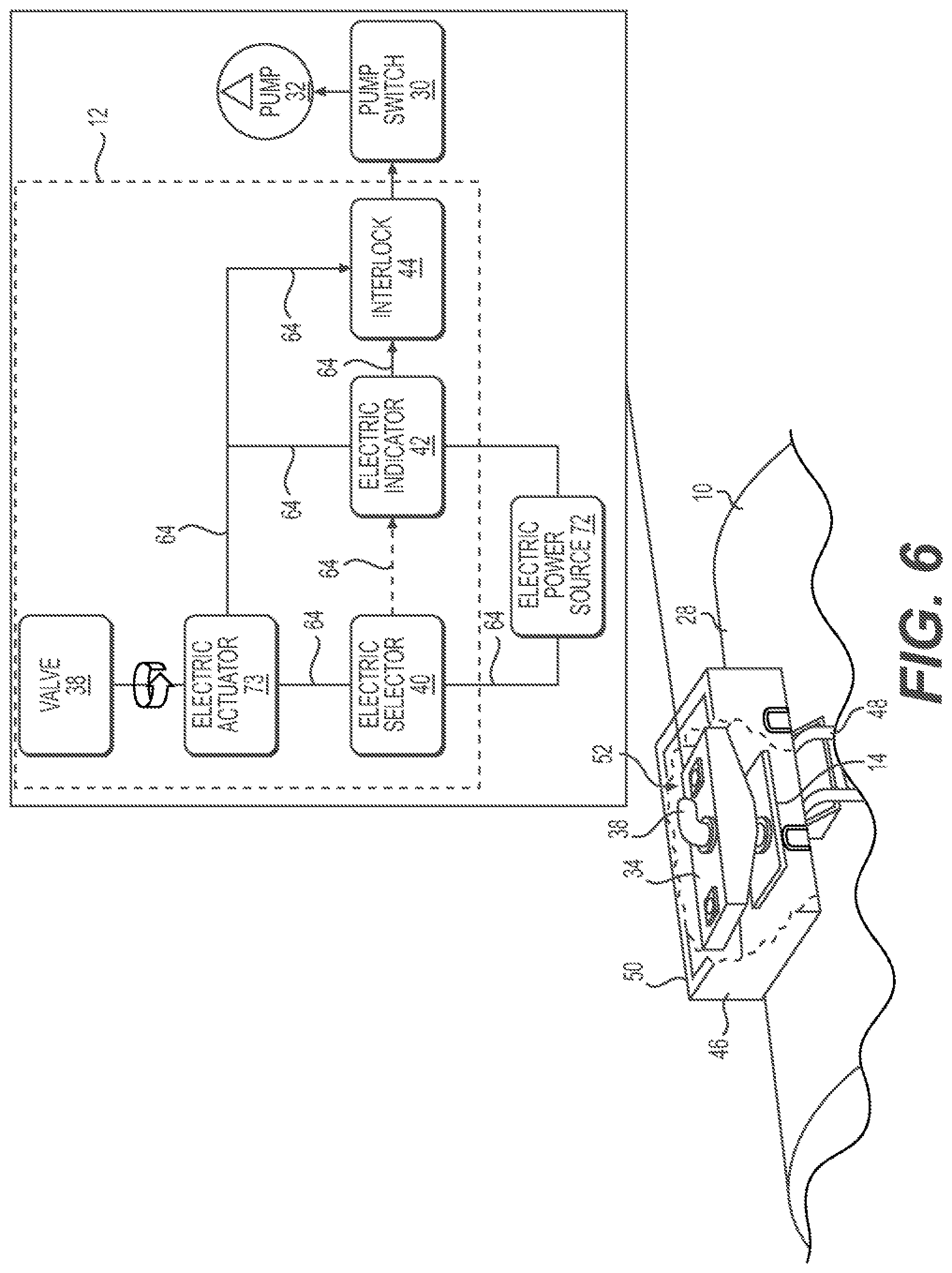 Patent US12304377 Figure 5 – Systems and methods for venting tanks to enhance transporting asphalt
