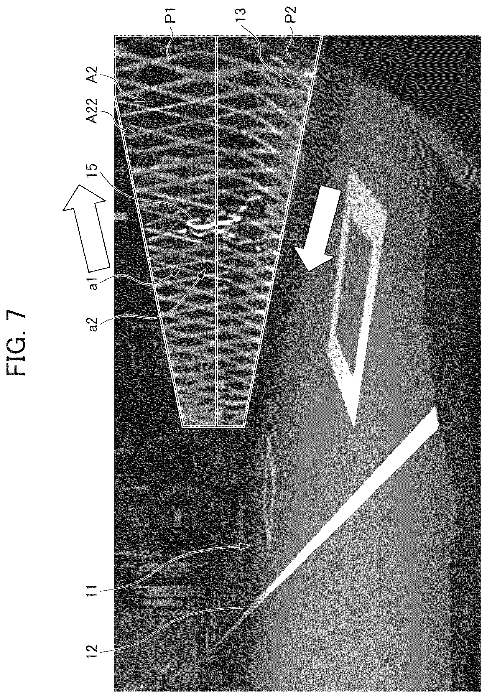 Patent US12304383 Figure 7 – Vehicle headlight device having a pattern emitter