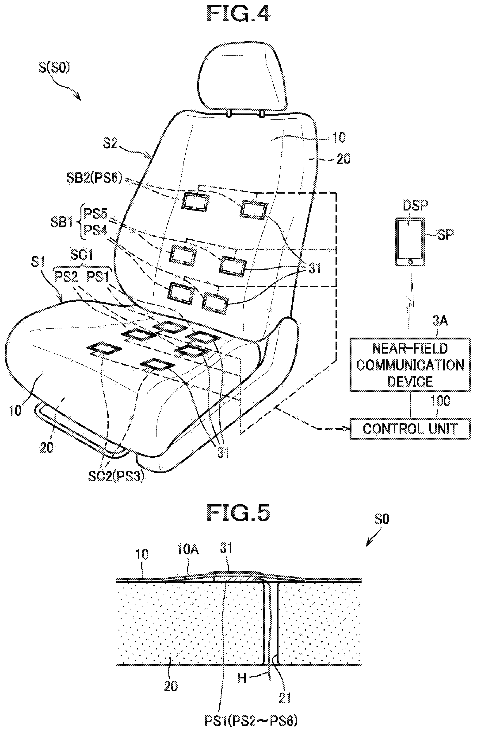 Patent US12304385 Figure 4 – Seat