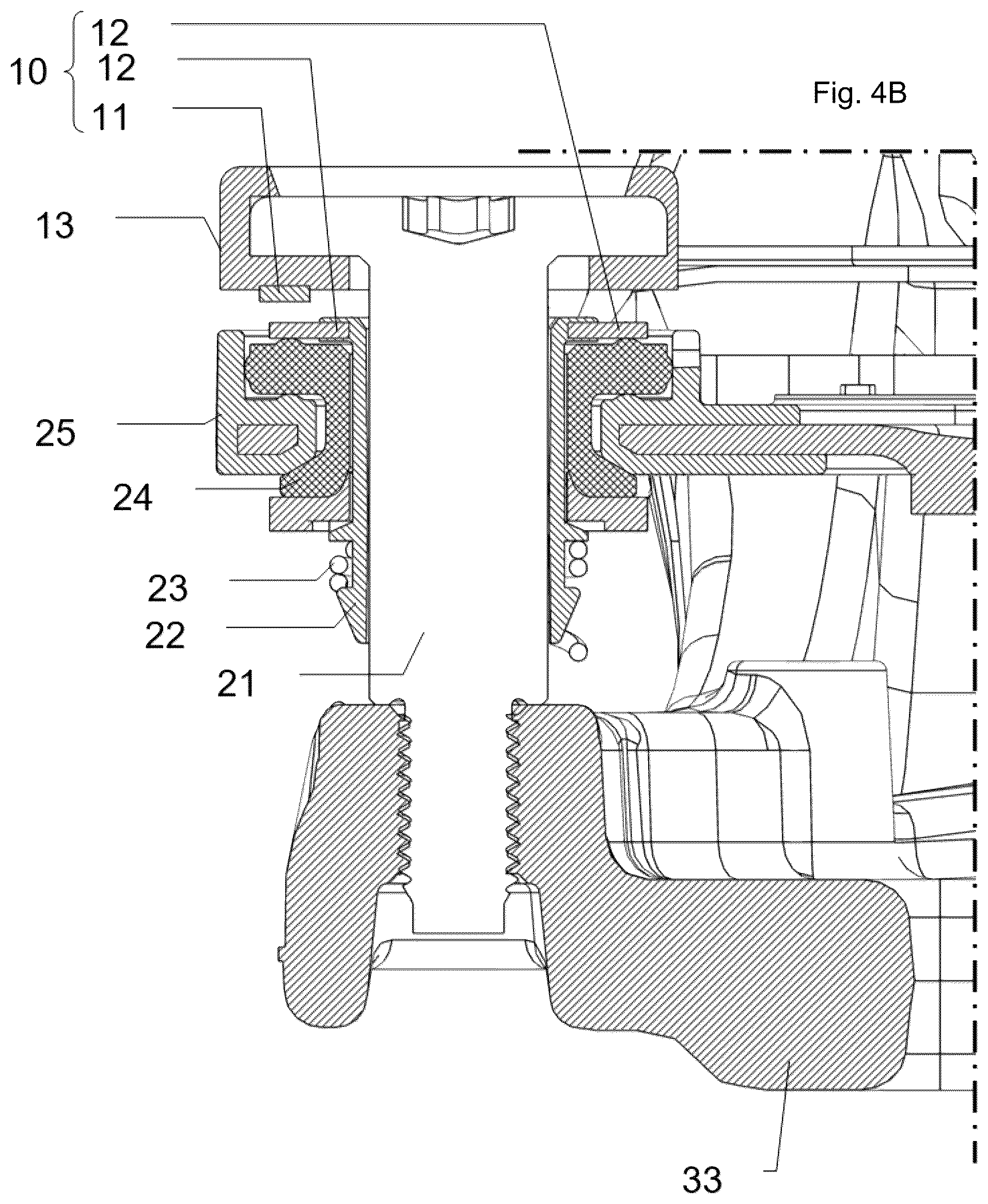 Patent US12304387 Figure 5 – Vehicle steering wheel mounted acoustic warning device having normally closed contacts