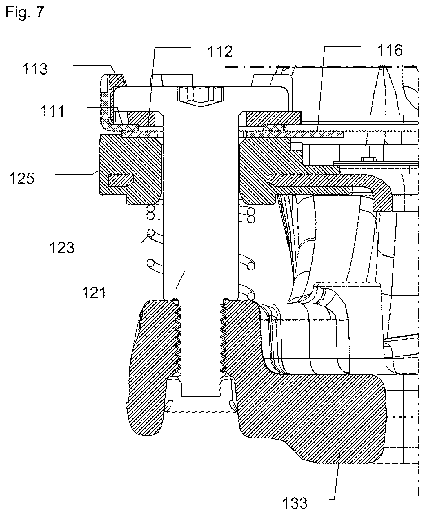 Patent US12304387 Figure 8 – Vehicle steering wheel mounted acoustic warning device having normally closed contacts