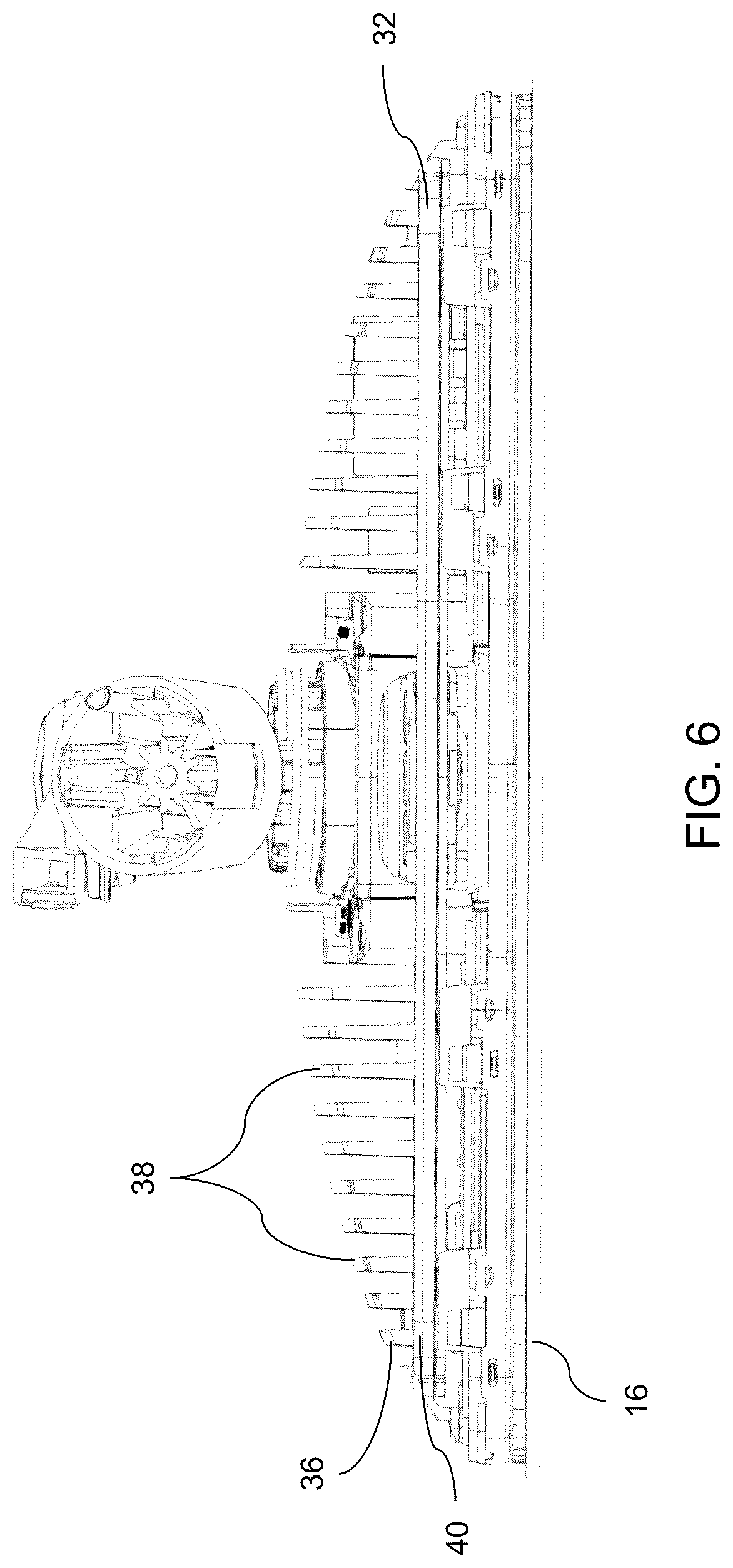 Patent US12304391 Figure 6 – Vehicular driver monitoring system with driver monitoring camera and near IR light emitter at interior rearview mirror assembly