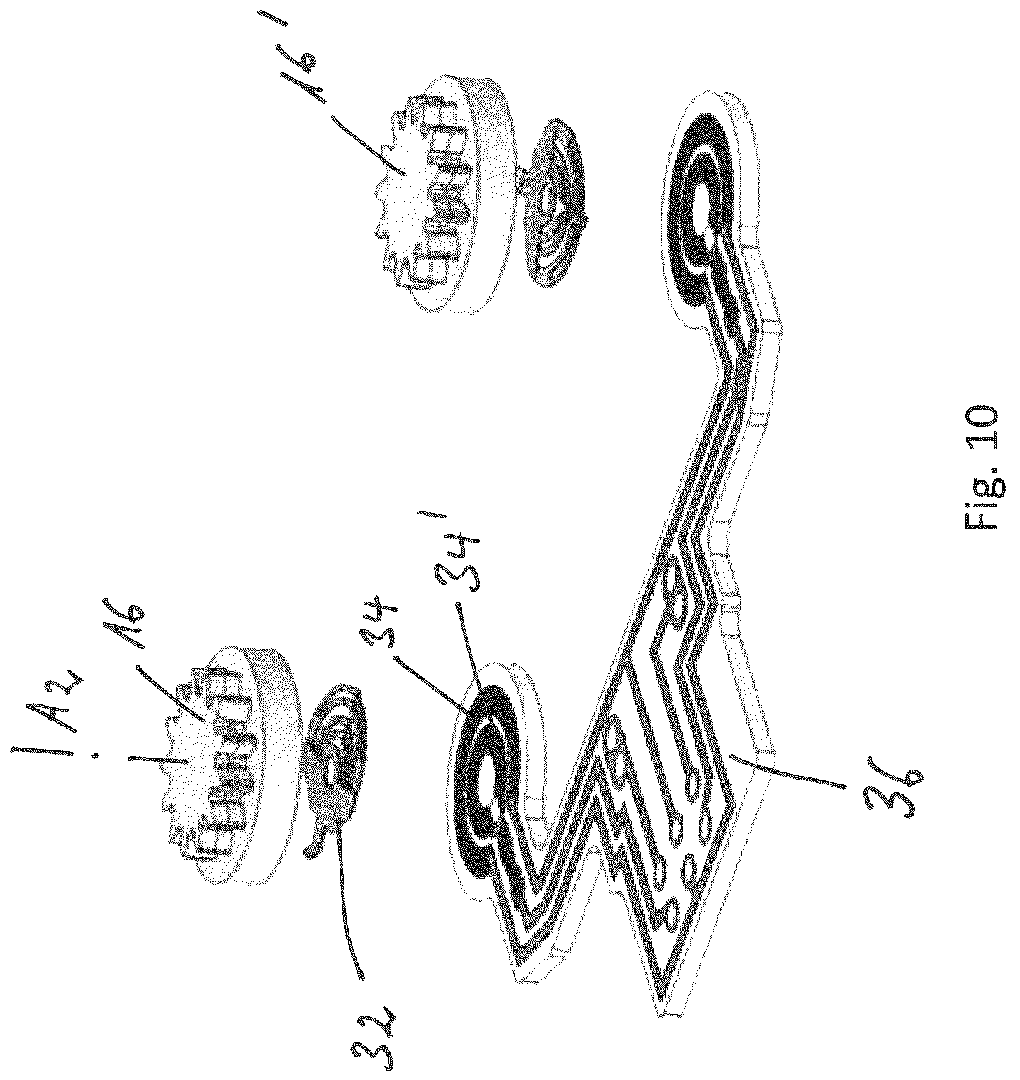 Patent US12304393 Figure 5 – View adjusting mechanism and adjusting means for such a view adjusting mechanism