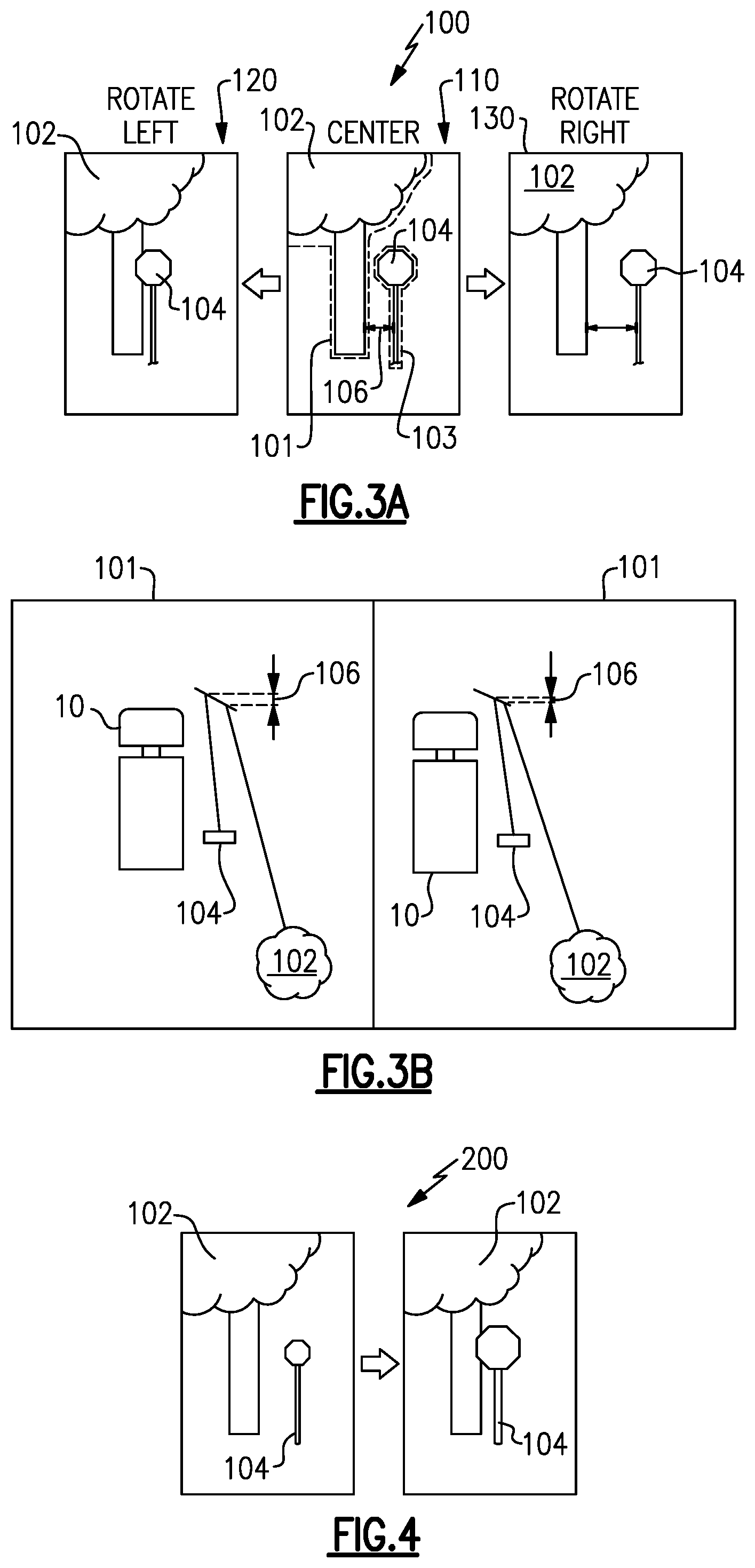 Patent US12304395 Figure 4 – Camera monitoring system display including parallax manipulation