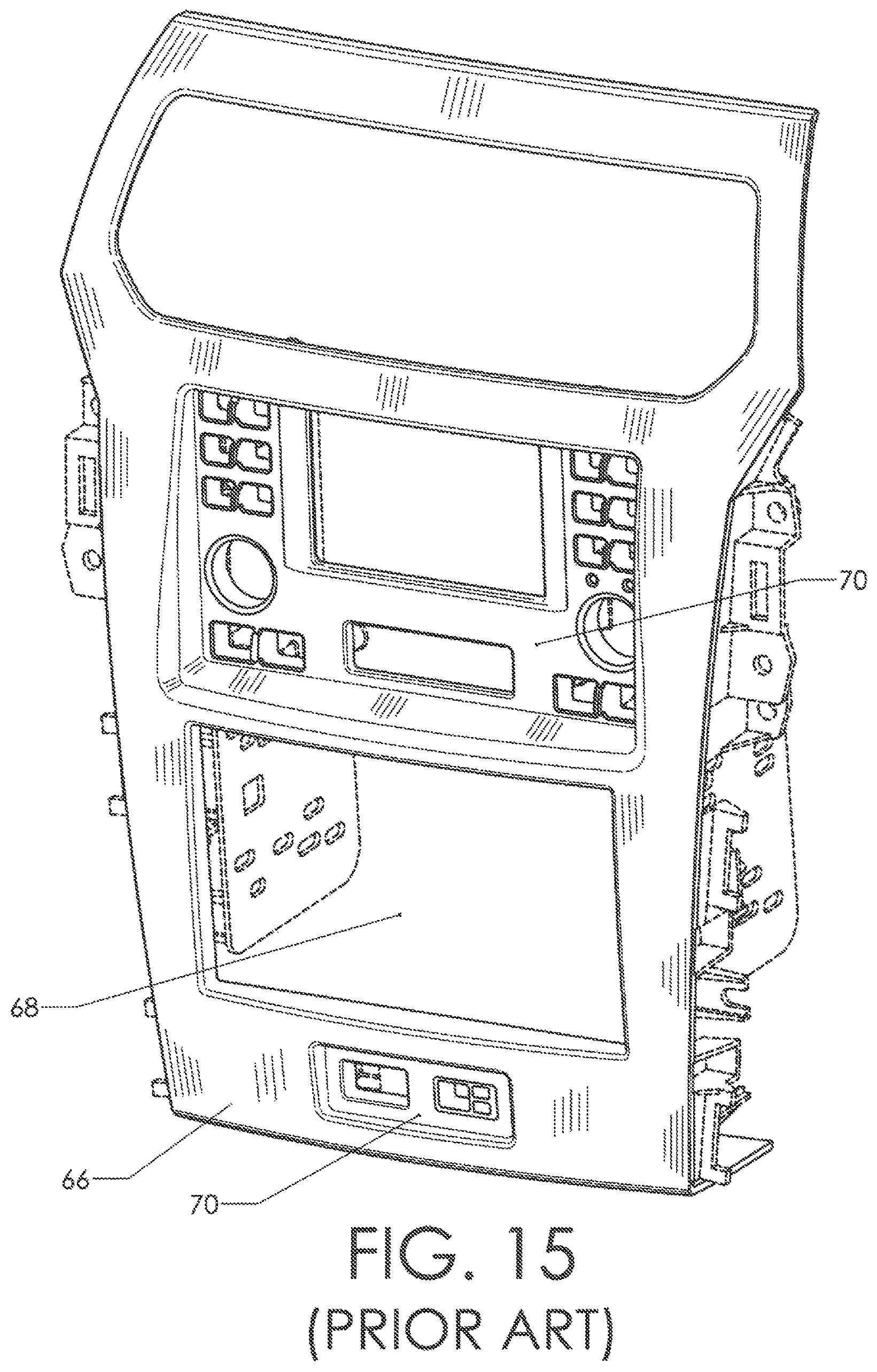 Patent US12304397 Figure 15 – Touchscreen-based vehicle control interface