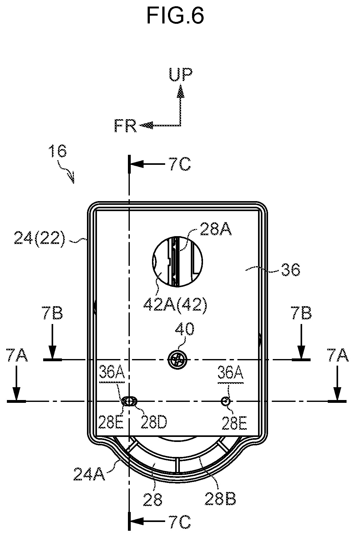 Patent US12304399 Figure 6 – Deflector device
